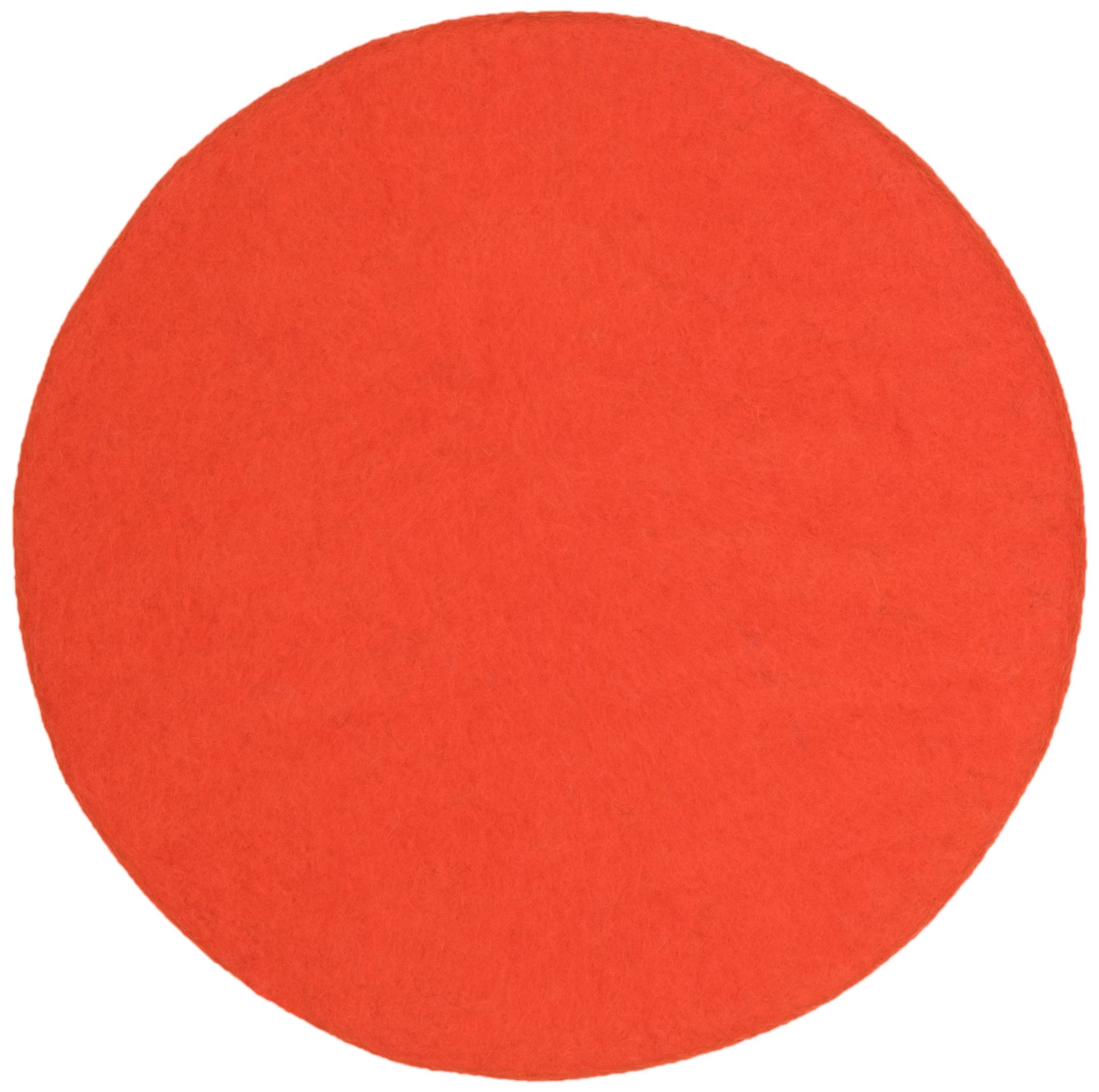 myfelt Stuhlkissen Filz Sitzauflage ⌀ 36 cm, rund, schmutzabweisend, 100% reine Schurwolle