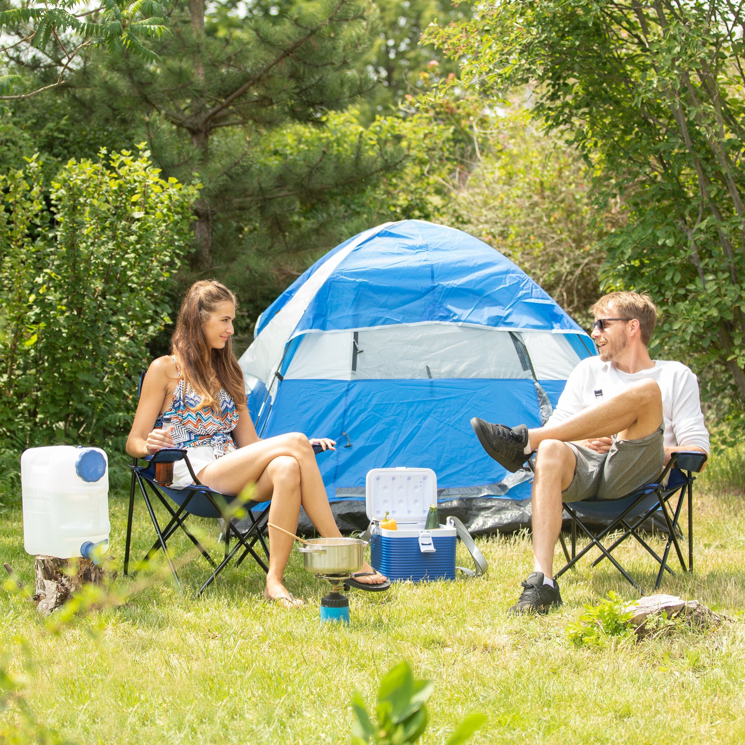 10 Liter Hahn, Kanister relaxdays mit Wasserkanister