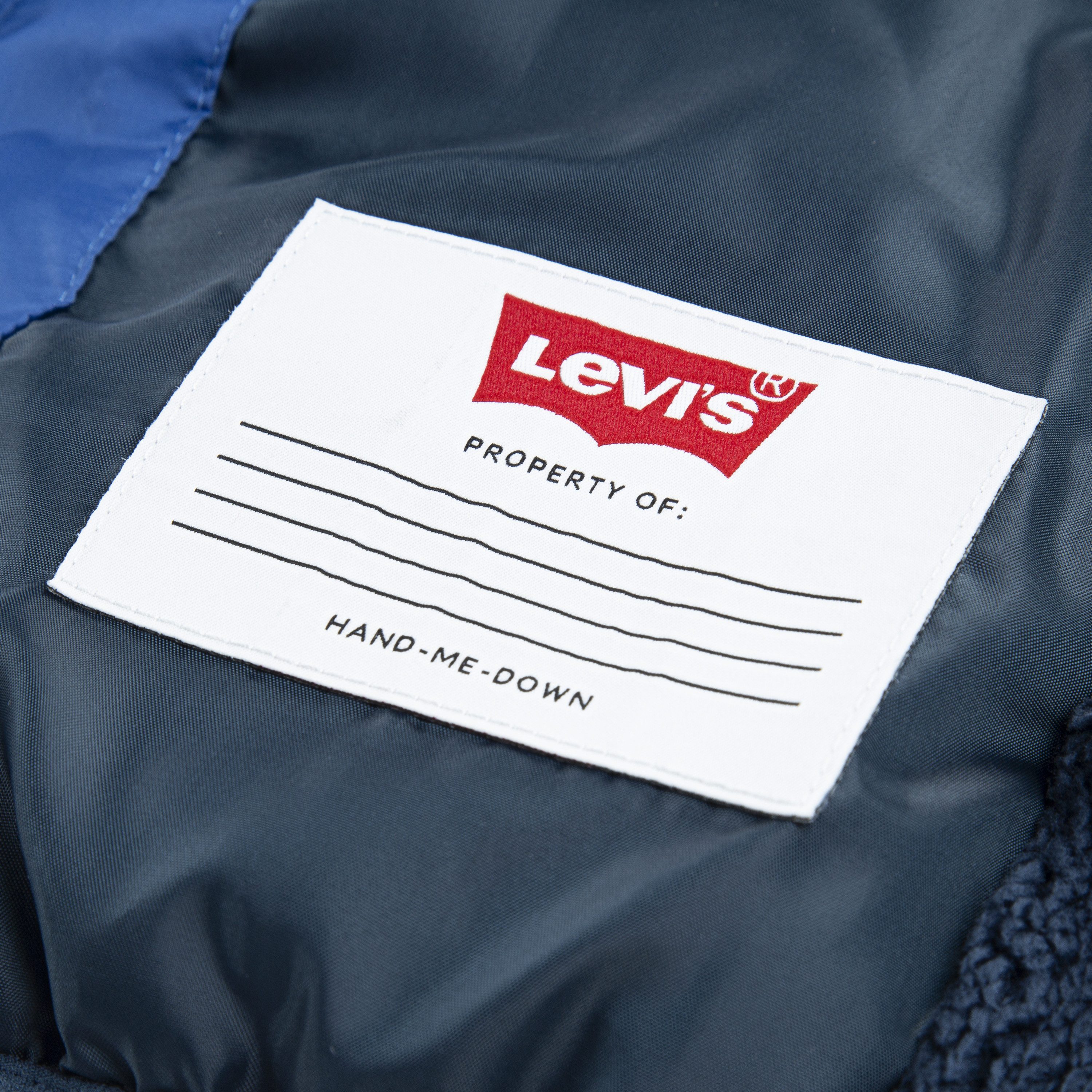 Levi's® Kids Steppjacke LVB SHERPA LINED MDWT PU warm wattiert