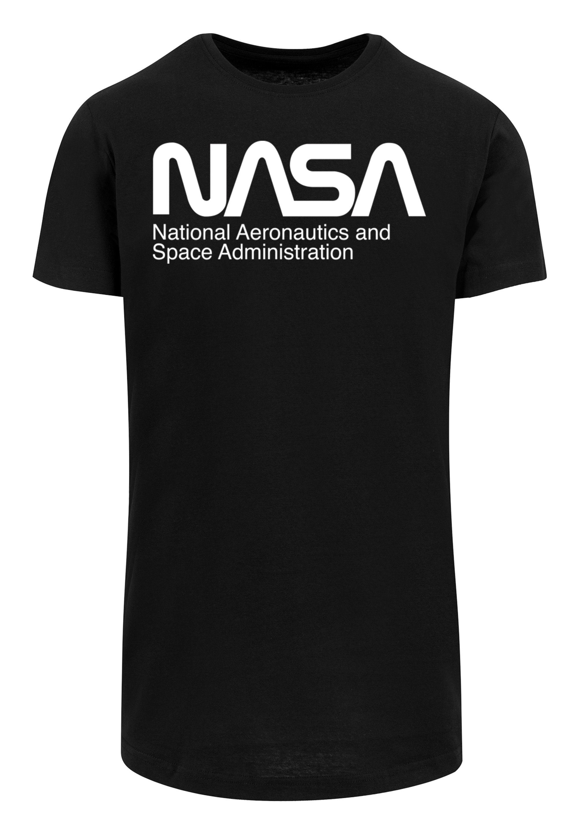 Herren Shirts F4NT4STIC T-Shirt Long Cut T-Shirt 'NASA Aeronautics And Space'