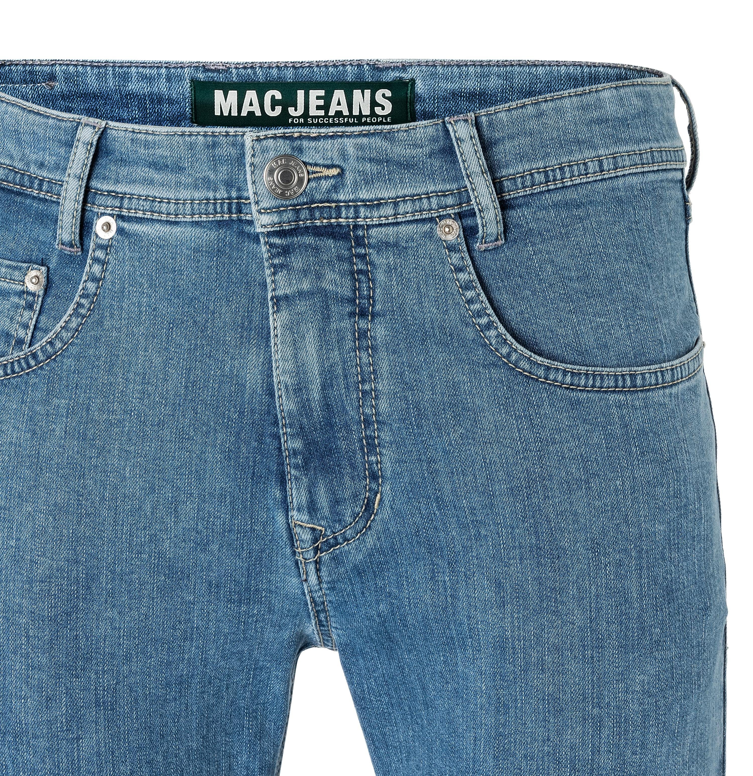 MAC H306 0501-00-0970L RECYCLED 5-Pocket-Jeans MAC ARNE stonewash COTTON indigo light
