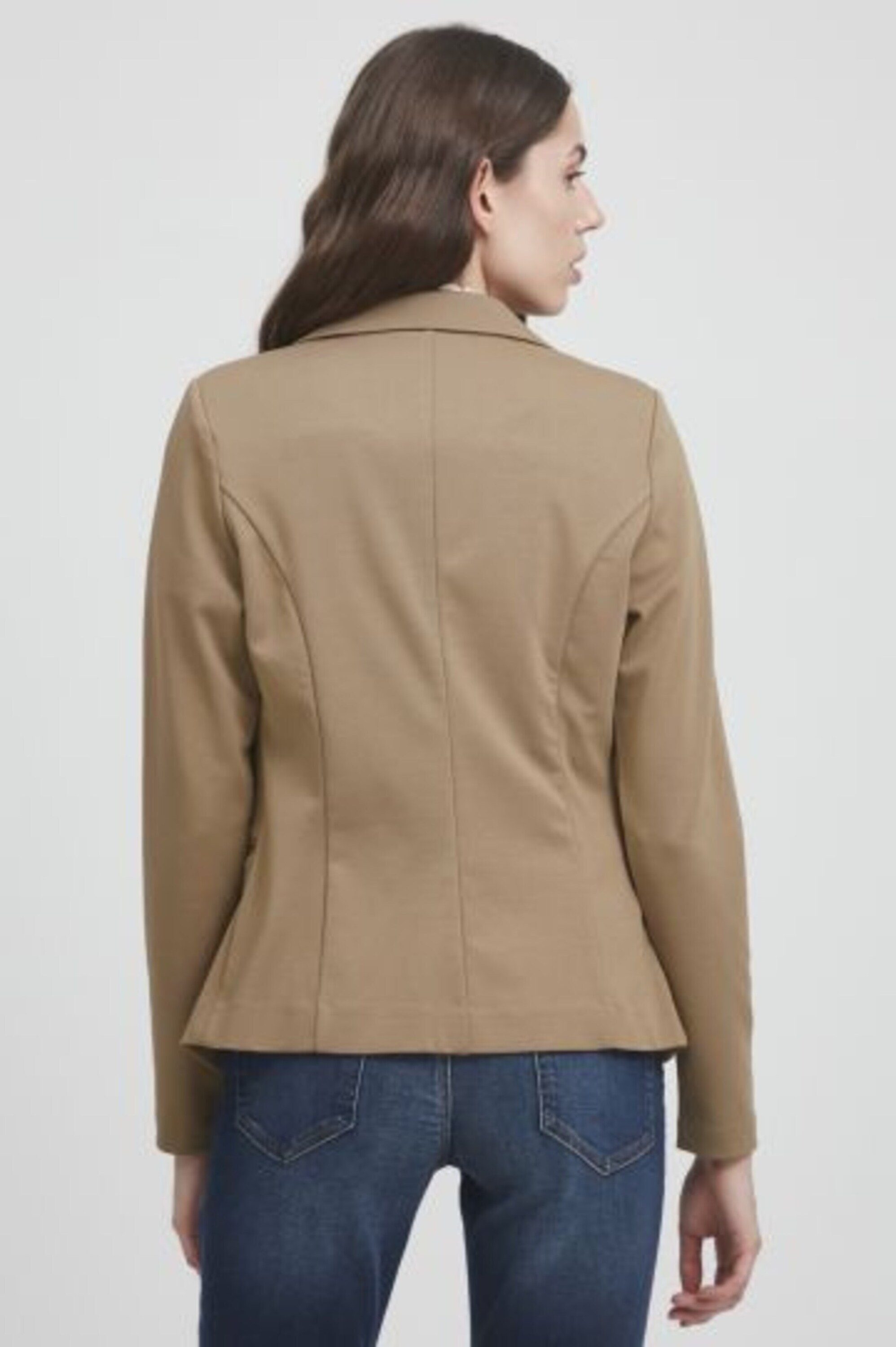 ICHI Kurzblazer Kate (1-tlg) Plain/ohne Details