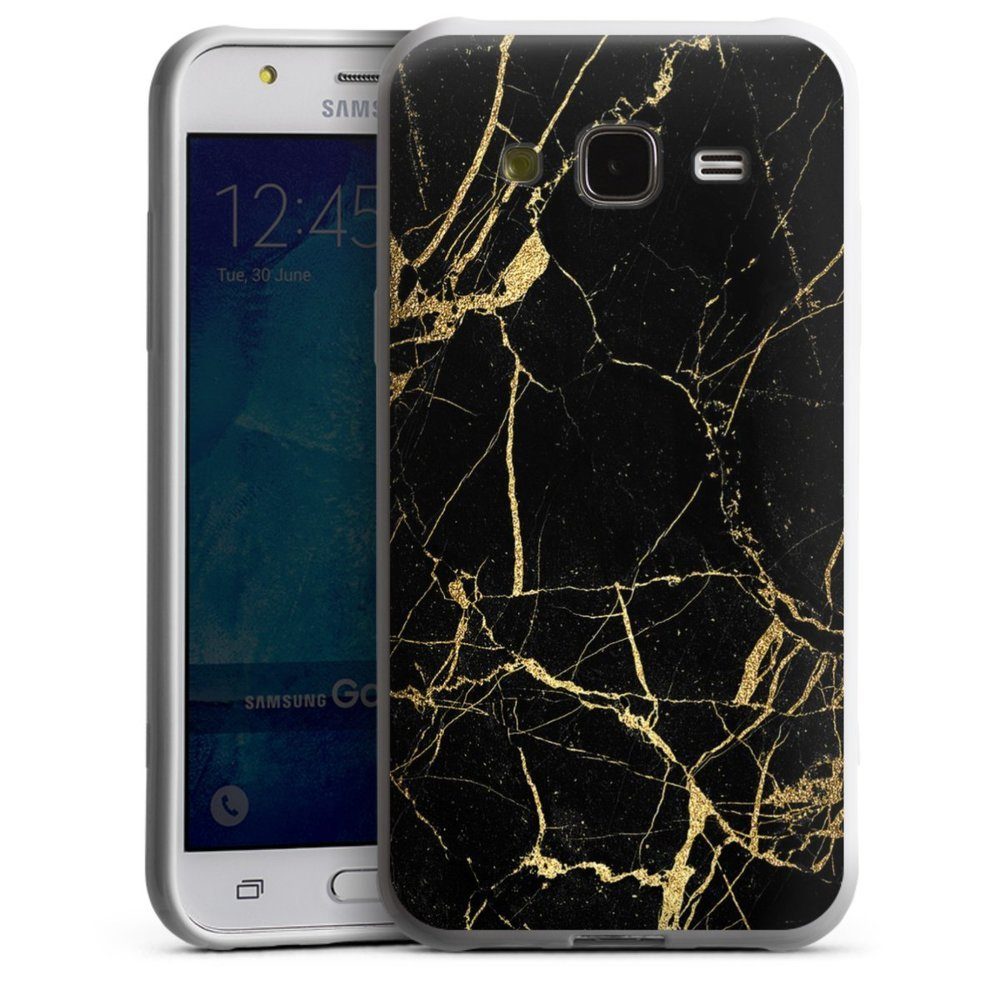 DeinDesign Handyhülle »BlackGoldMarble Look« Samsung Galaxy J5 (2015), Hülle  Marmor schwarz Muster online kaufen | OTTO