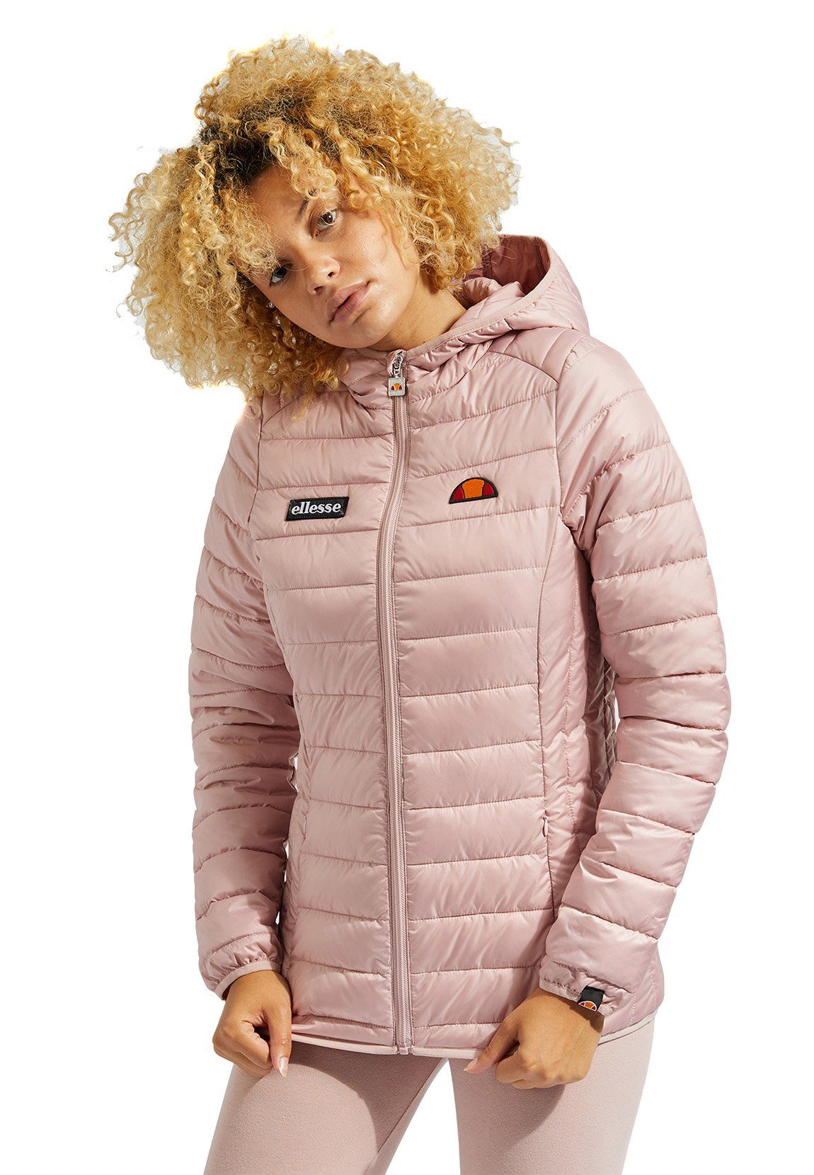 Steppjacke Ellesse Jacke Damen LOMPARD PADDED JACKET Rosa Light Pink