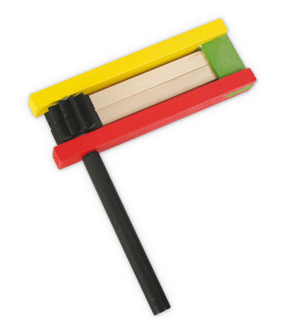 Fries Kostüm Deutschland Fan Holz Ratsche Holzratsche Karneval Party 15 cm x 16 cm