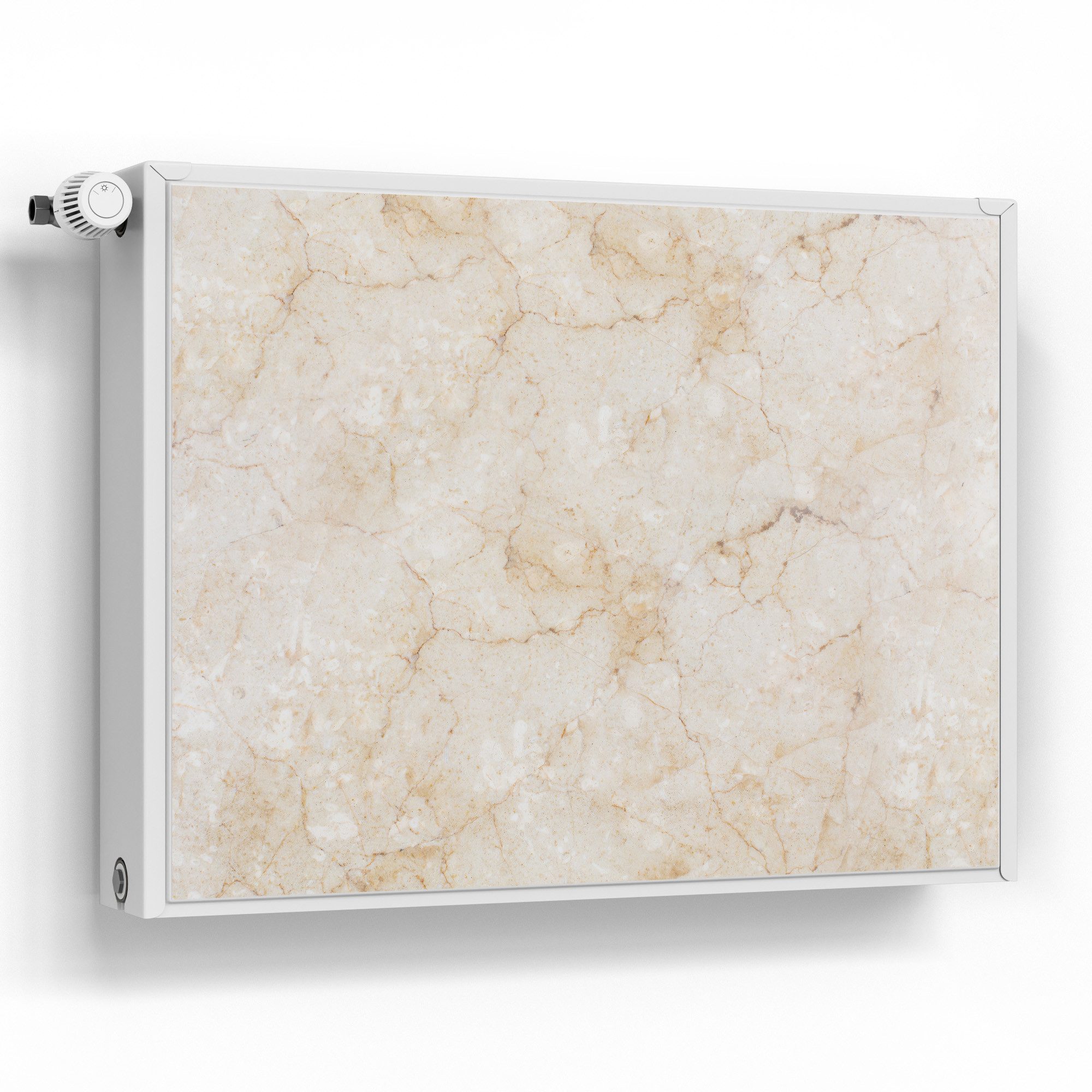 DEQORI Magnetfolie 'Miteinander verschmolzen', beschreibbar Heizung Magnetmatte magnetisch Magnetfolie