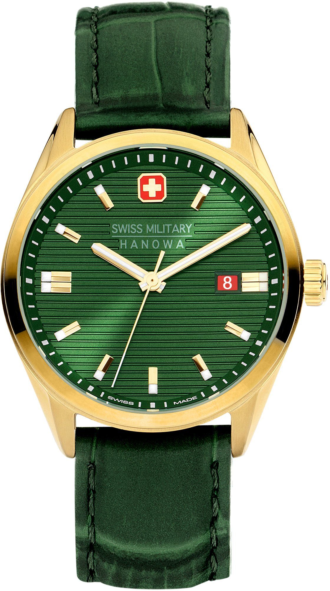 SMWGB2200111 ROADRUNNER, Grün Swiss Hanowa Uhr Military Schweizer