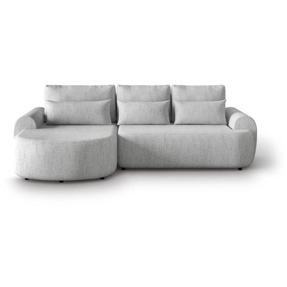 Beautysofa Ecksofa OLIVIO, mit Bettkasten Bretie:266 cm, Ecke gepolstert be günstig online kaufen