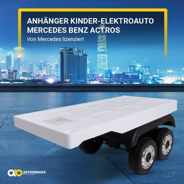 Actionbikes Motors Elektro-Kinderauto Anhänger für Mercedes Benz Actros, Belastbarkeit 25 kg, (1-tlg), Erweiterung zum Mercedes Benz Actros - max. 25 kg
