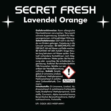 ABACUS Toiletten-Spray »Secret Fresh« (Set, 3-St., je 50 ml Secret Fresh Kräuter-Lavendel/Lavendel-Orange/Rose-Lilafleur)