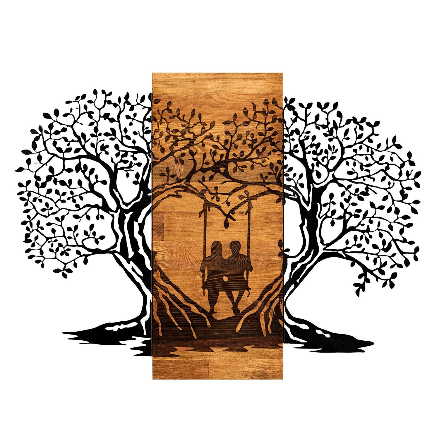 Wallity Wanddekoobjekt 100% METAL (Thickness: 1,2 mm), 76 x 58 cm Z1783 günstig online kaufen