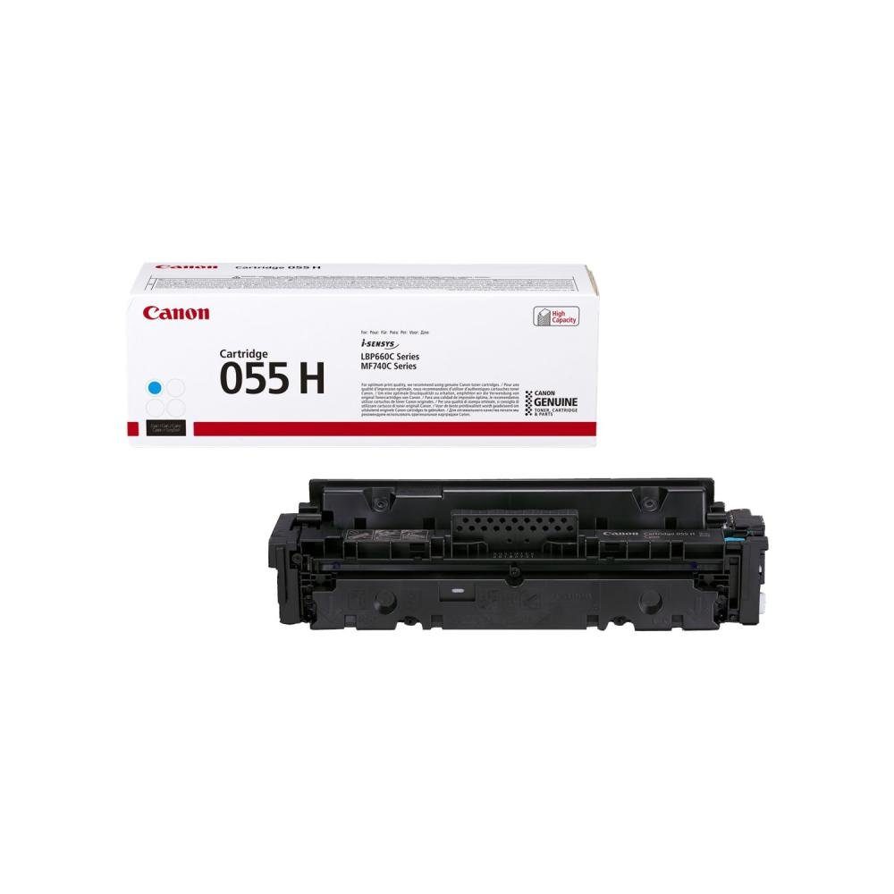 Toner 055H Tonerpatrone Canon cyan