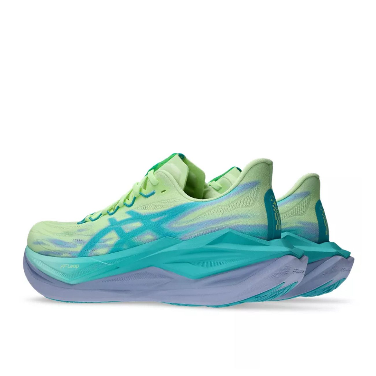 Asics Asics Superblast 3 Illuminate Yellow Energy Aqua Laufschuh