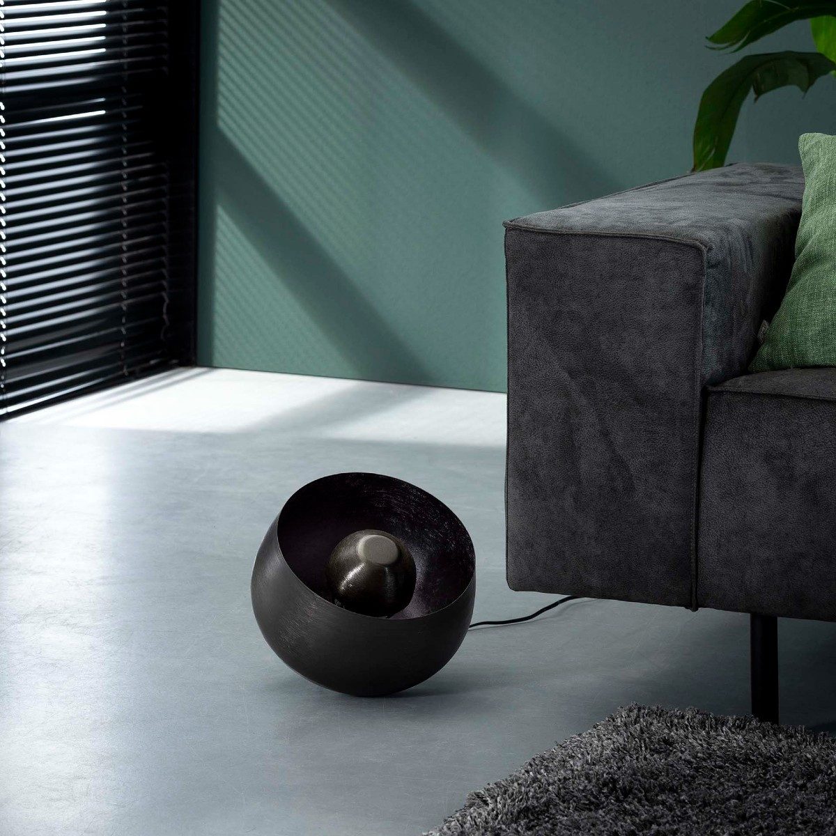 Liadomo Stehlampe Sequoia, ohne Leuchtmittel, Industrial-Look