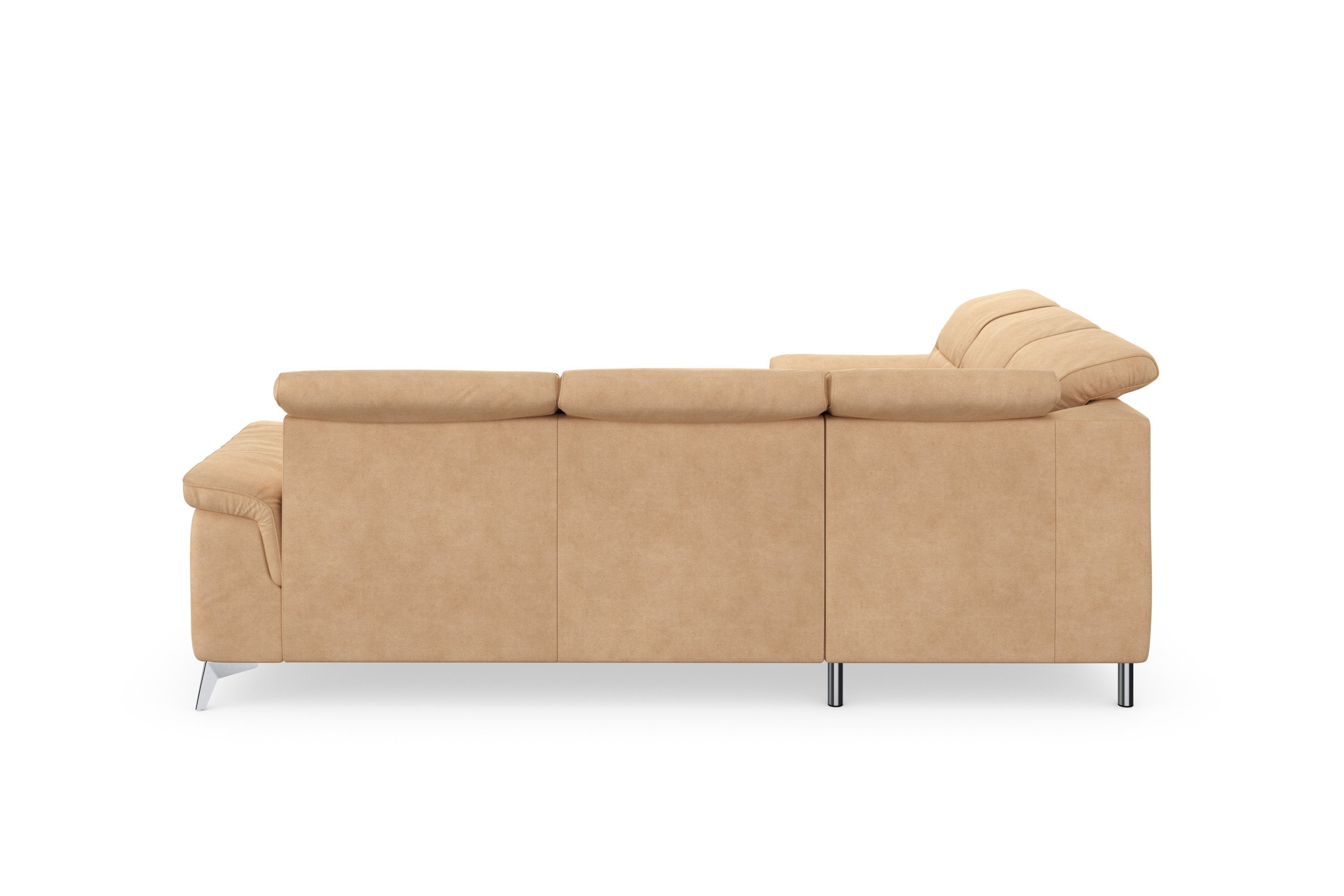 mit Sinatra, Ecksofa und Armteilfunktion Kopfteilverstellung sit&more optional