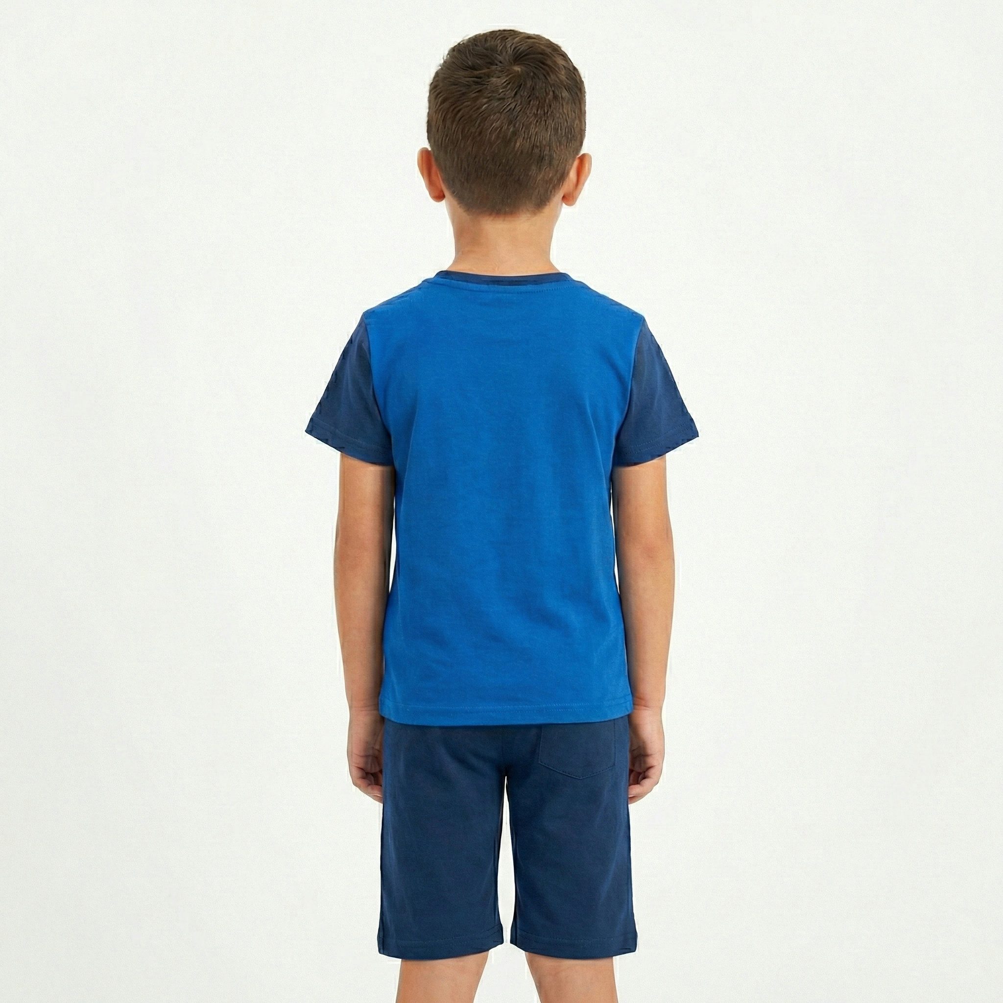 PAW PATROL Kurzarmshirt Paw Patrol Jungen Kinder Sommer Set T-Shirt plus Shorts Gr. 98 bis 128, 100% baumwolle
