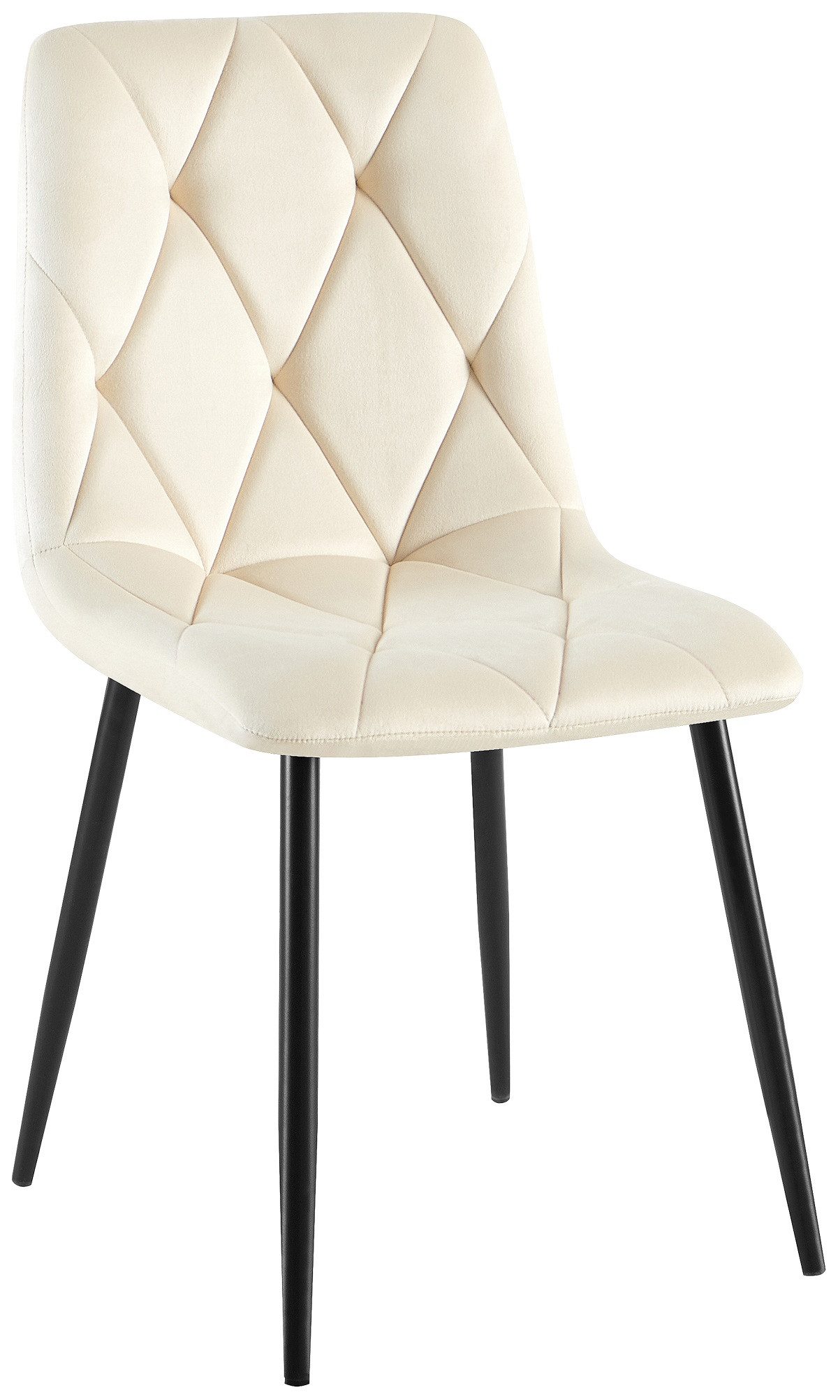 CLP Esszimmerstuhl Clairton, mit Stoff- oder Samtbezug, Metallgestell günstig online kaufen