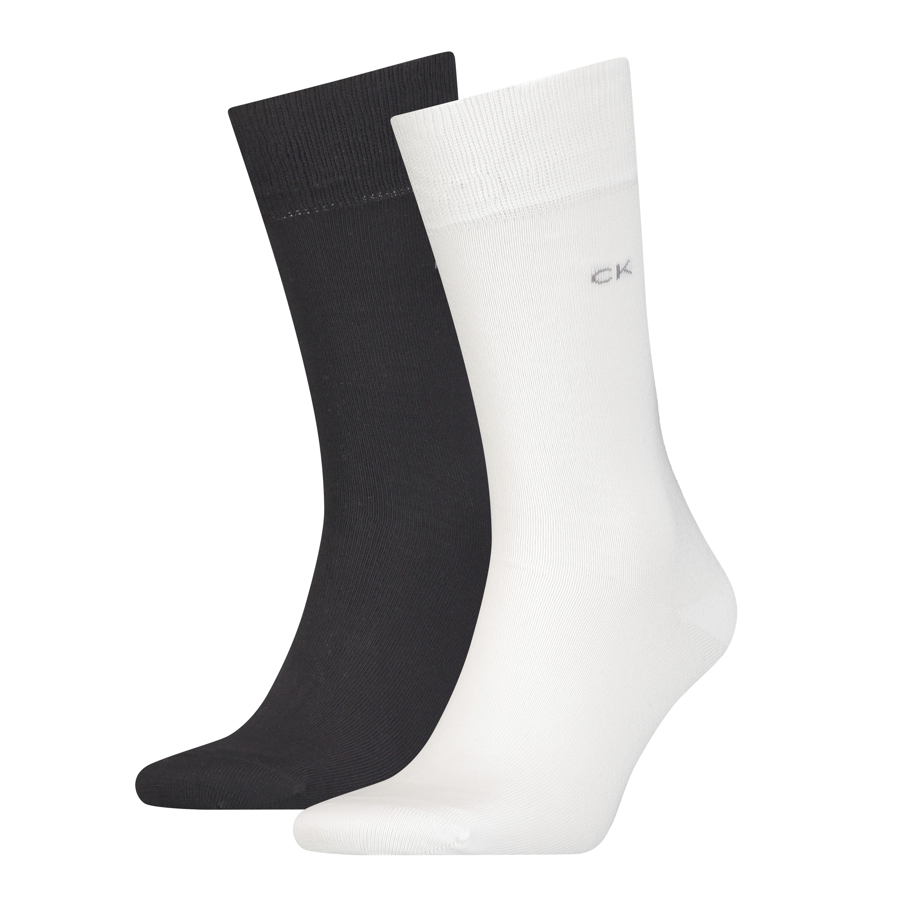 Calvin Klein Socken CK MEN SOCK 2P (2 Paar) mit kleinem CK Logo günstig online kaufen