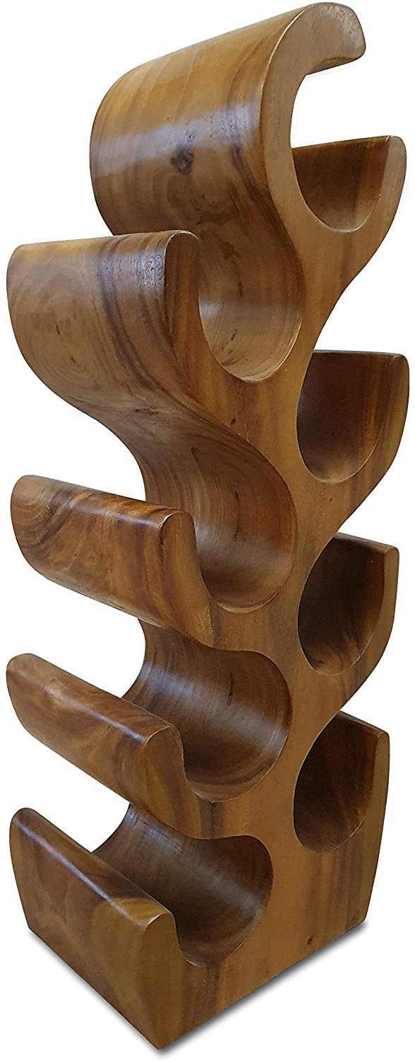 Kinaree Weinregal XL Holz Weinregal, Massivholz, Akazie, Natur, verschieden günstig online kaufen