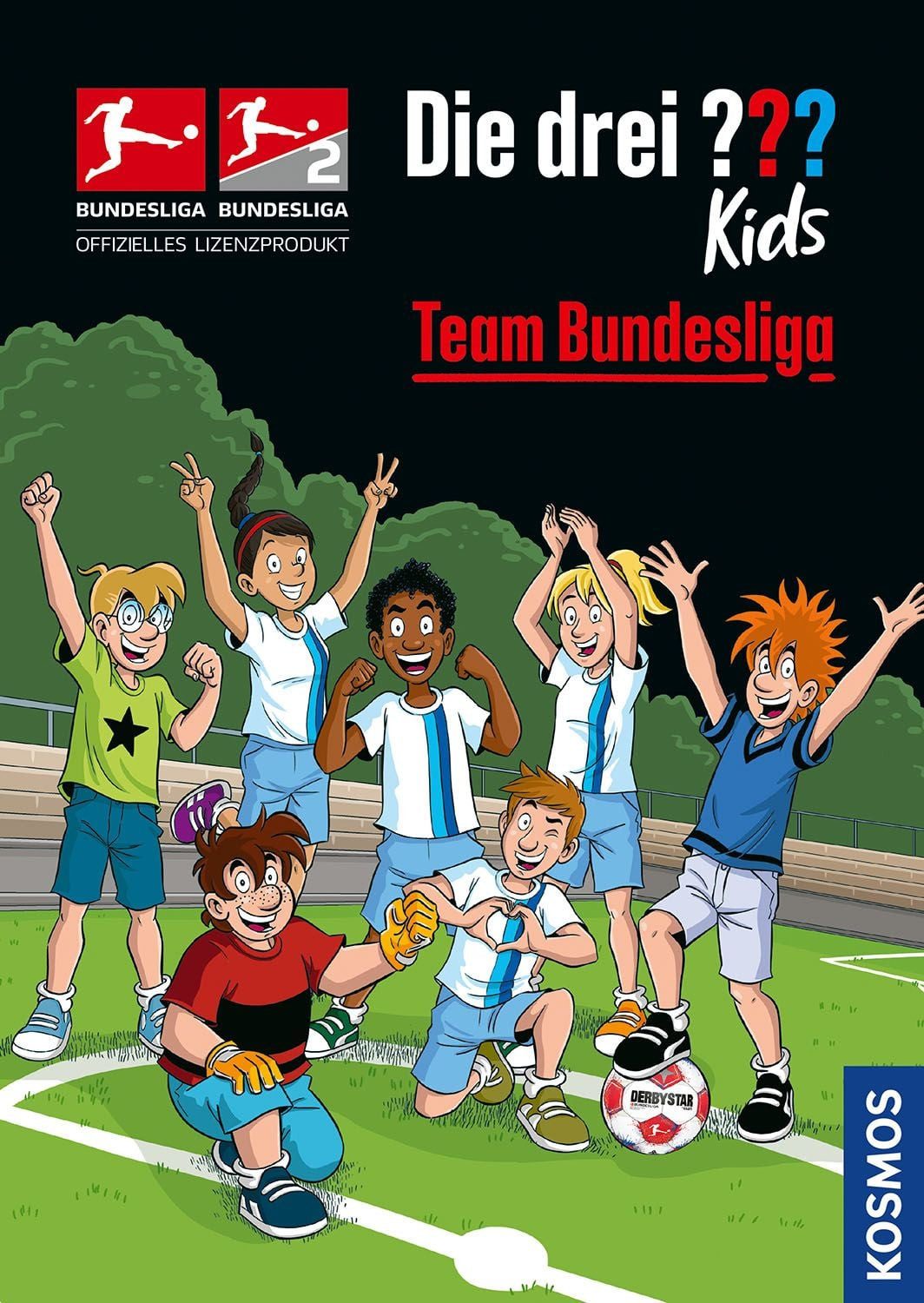 Kinderbuch Die drei ??? Kids, Team Bundesliga Boris Pfeiffer