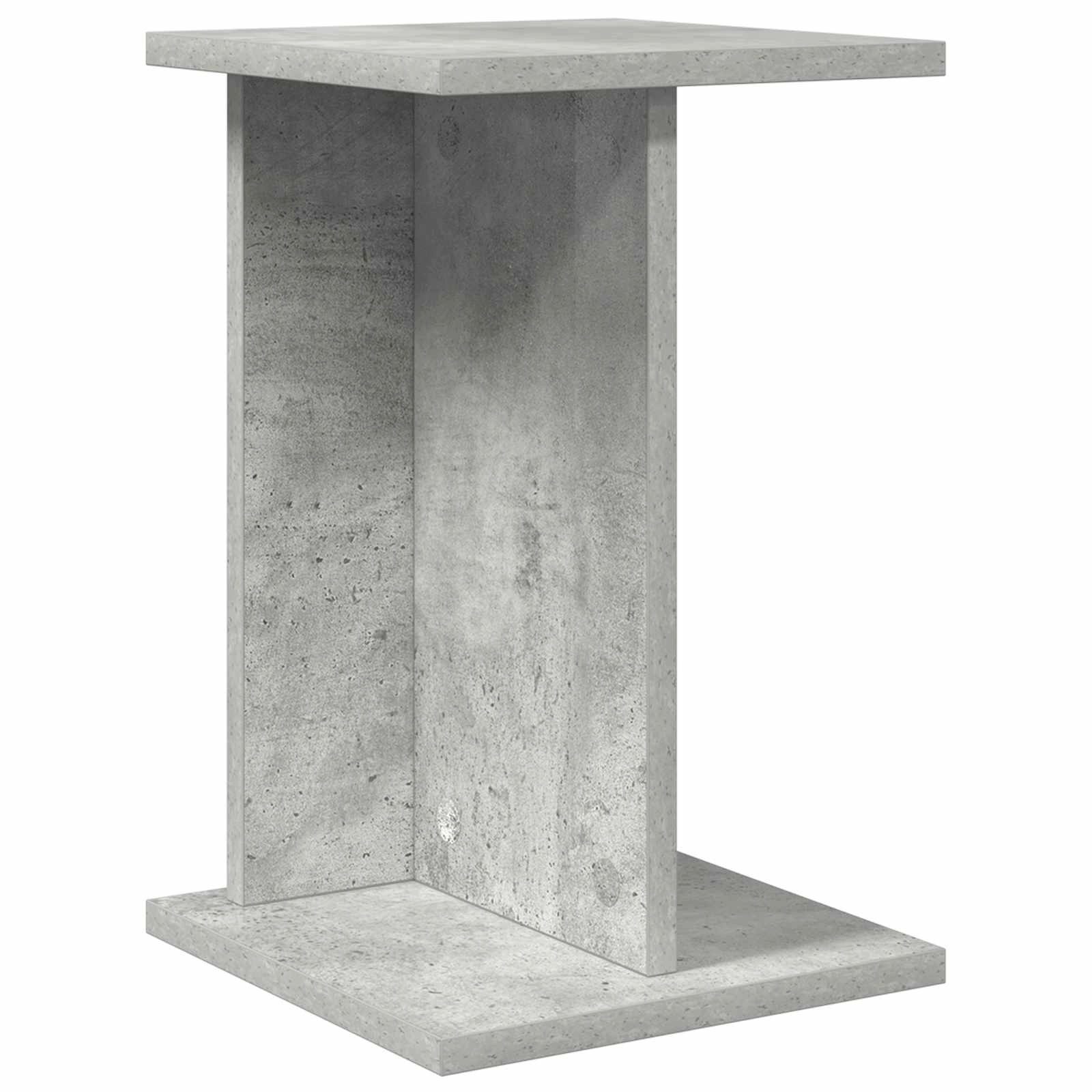 vidaXL Blumenständer Pflanzenständer Betongrau 25 x 25,5 x 40,5 cm Holzwerkstoff (1 St)