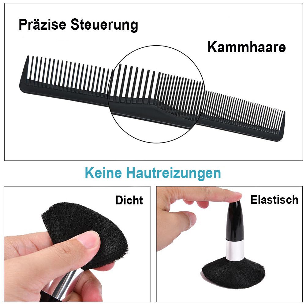 TUWENA Umhängeschürze Kinder Friseurumhang, Haarschnitt Friseurumhänge mit Klettverschluss, Zeichentrickfilm, antistatisch, waschmaschinenfest, für Kinder – Bild 3 von 5