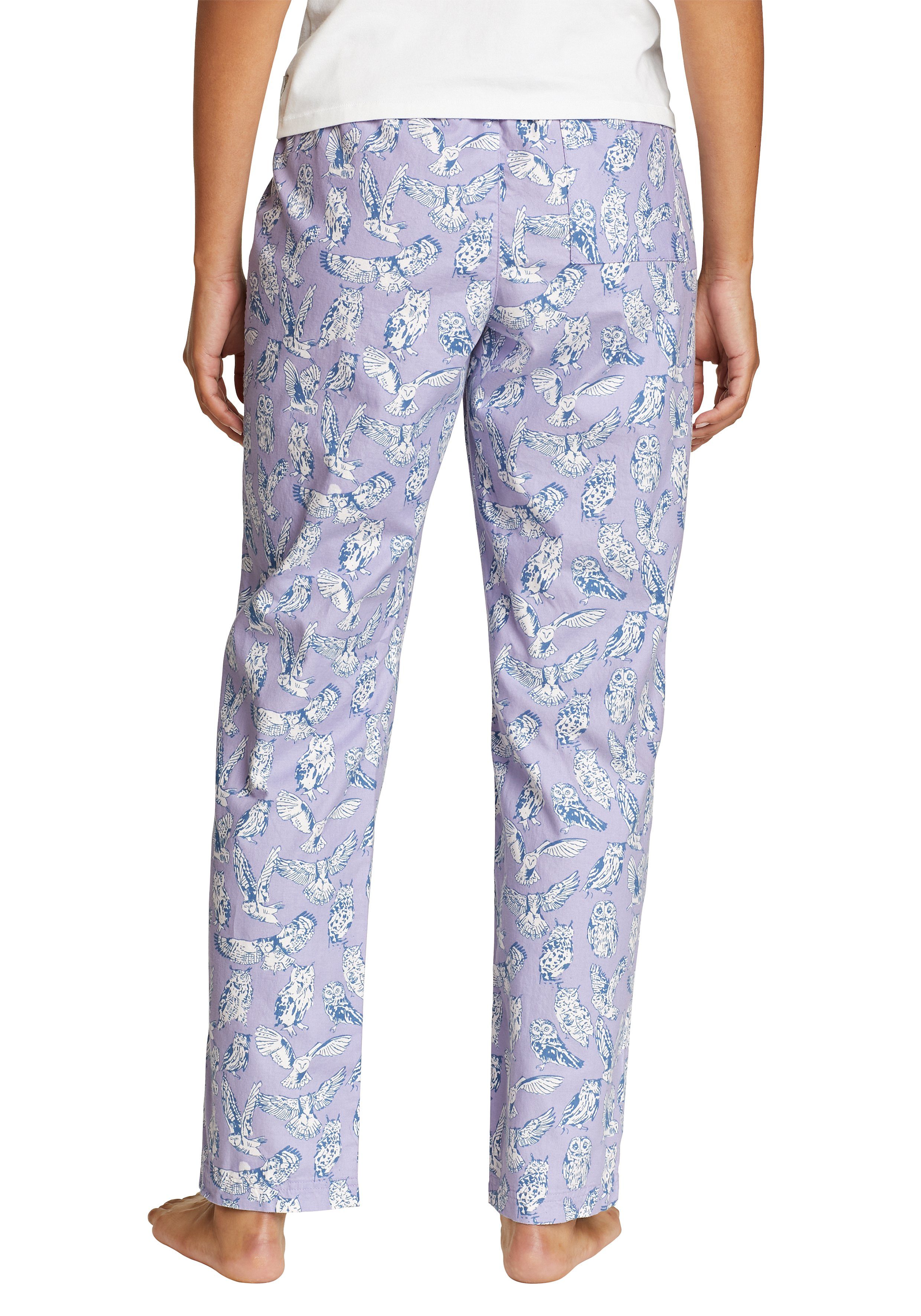Lavendel Stine's Flanell Pyjamahose Eddie Bauer Pyjamahose