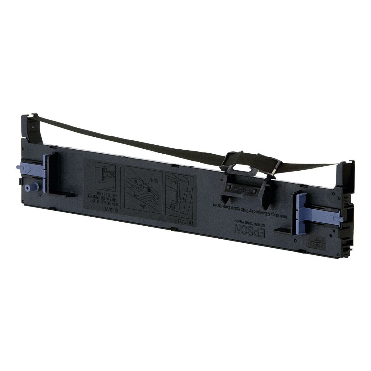 Epson Druckerband S015610, Farbband für Nadeldrucker, schwarz