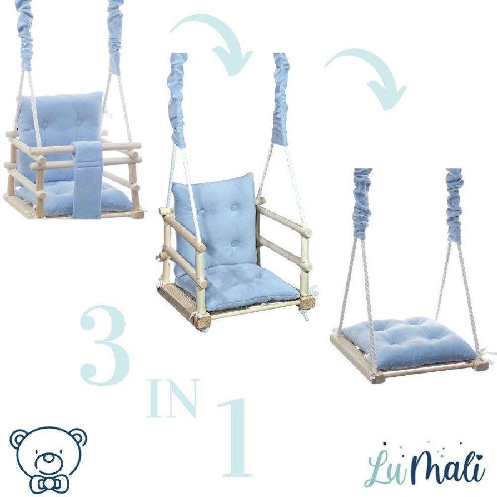 LuMali Babyschaukel Babyschaukel aus Holz - günstig online kaufen