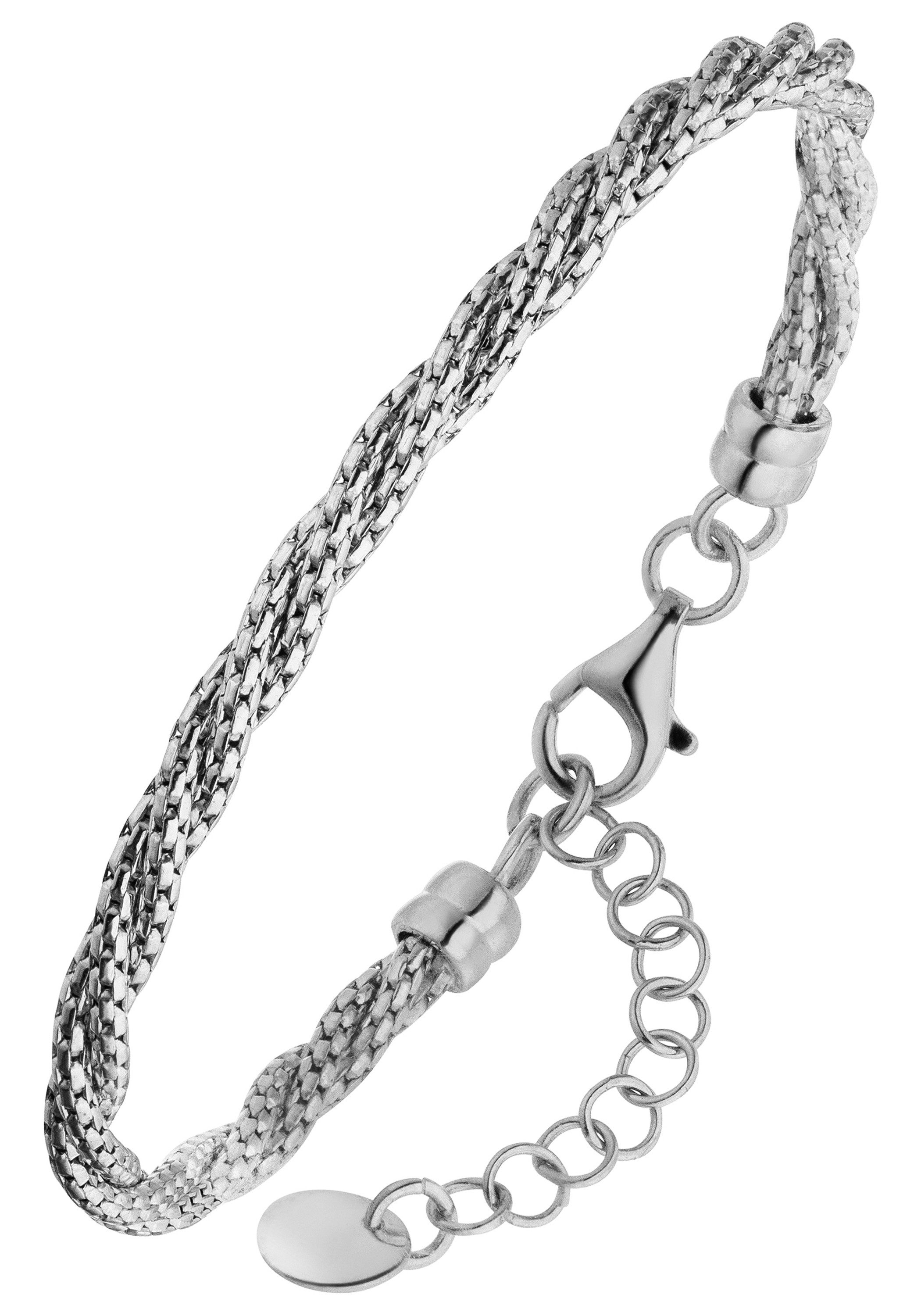 JOBO Armband verschlungen, 925 Silber 20 cm