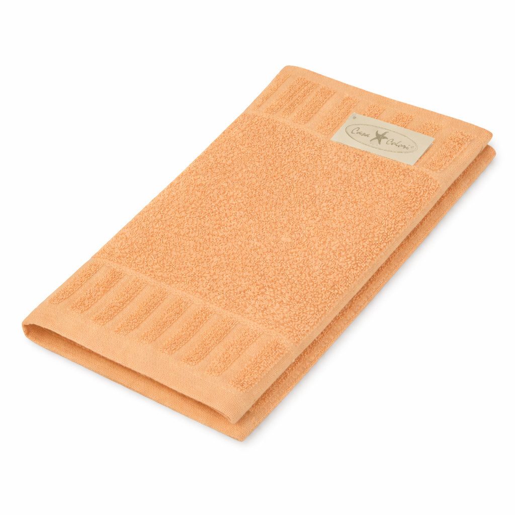 Casa Colori Seiftuch Uni, Frottier (1-St), Hohe Farbbrillanz, Einfache Pflege