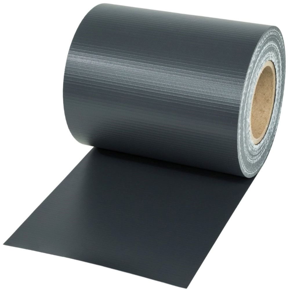 Garden Pleasure Sichtschutzstreifen Sichtschutz für Doppelstabmattenzaun PVC, anthrazit, mit Befestigungen