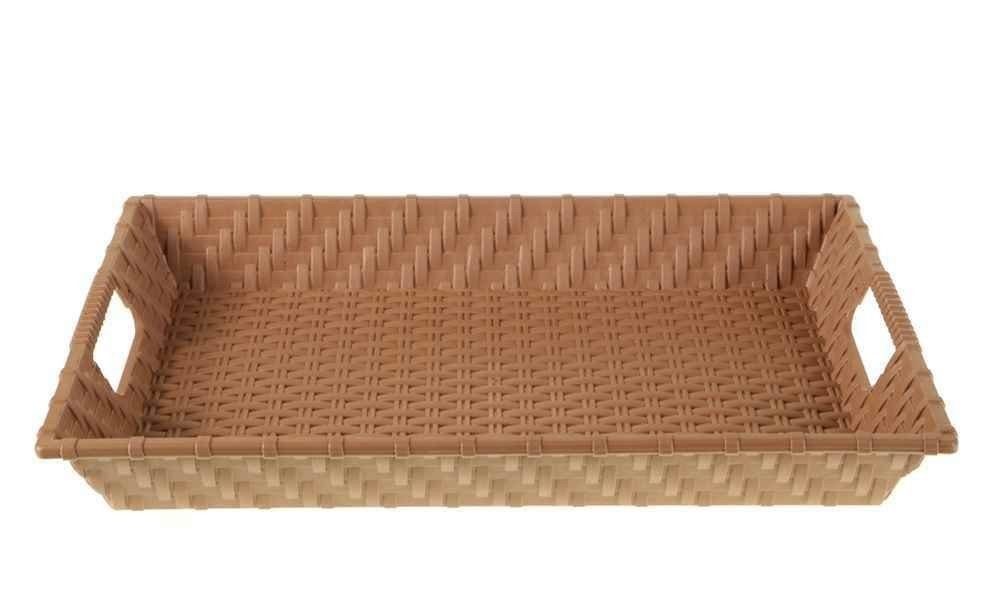 Dekonaz Tablett violettes Mesh-Tablett, Kunststoff