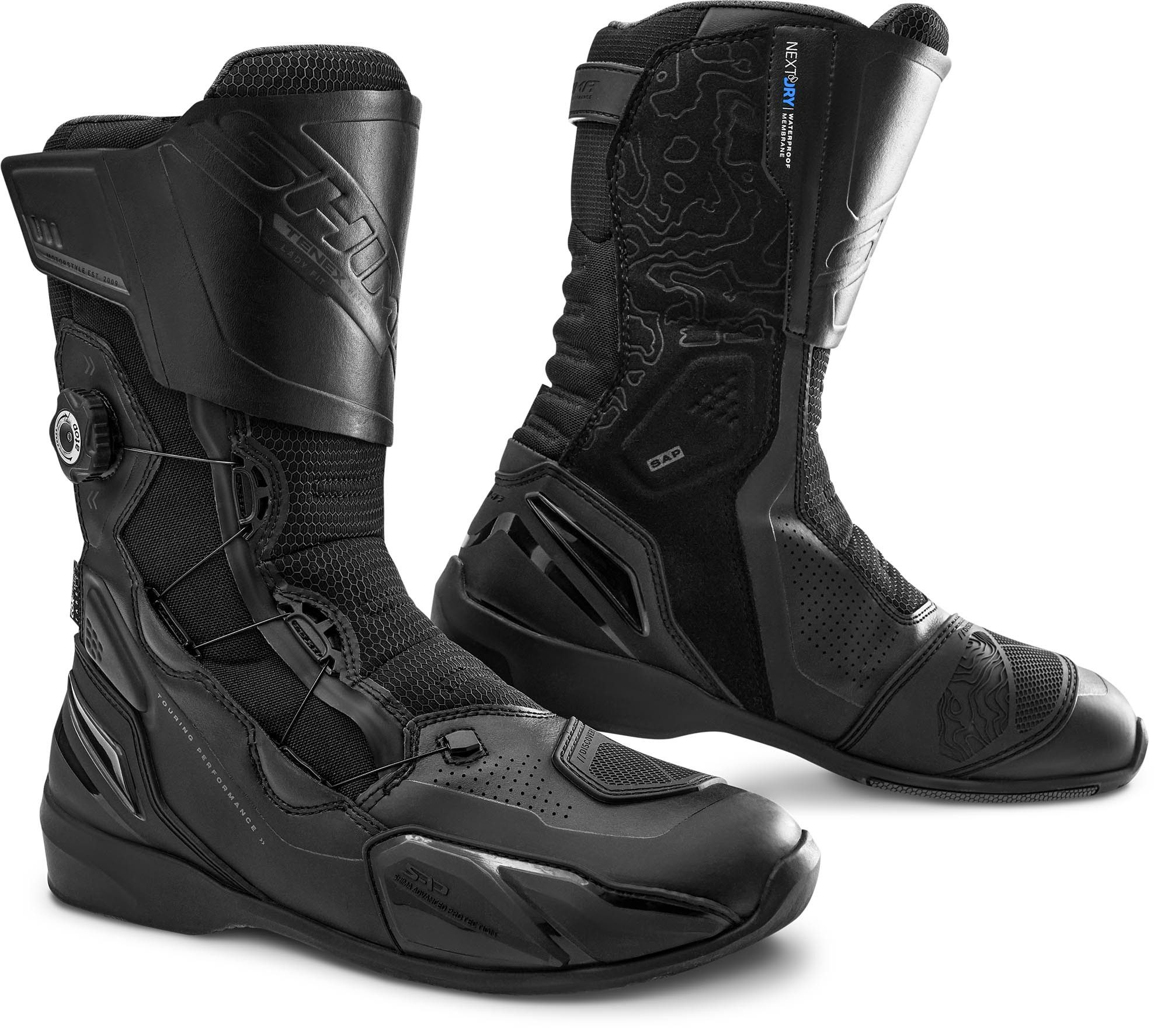 SHIMA Tenex WP Damen Motorrad Stiefel Motorradstiefel wasserabweisend