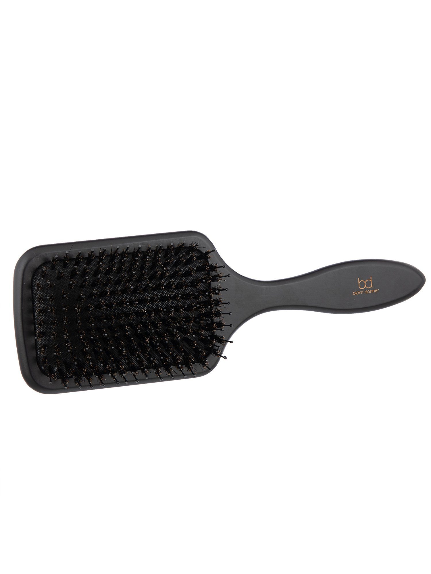Björn Donner Haarbürste "Paddle Brush", mit Wildschweinborsten & benoppten Nylonstiften für mehr Glanz im Haar