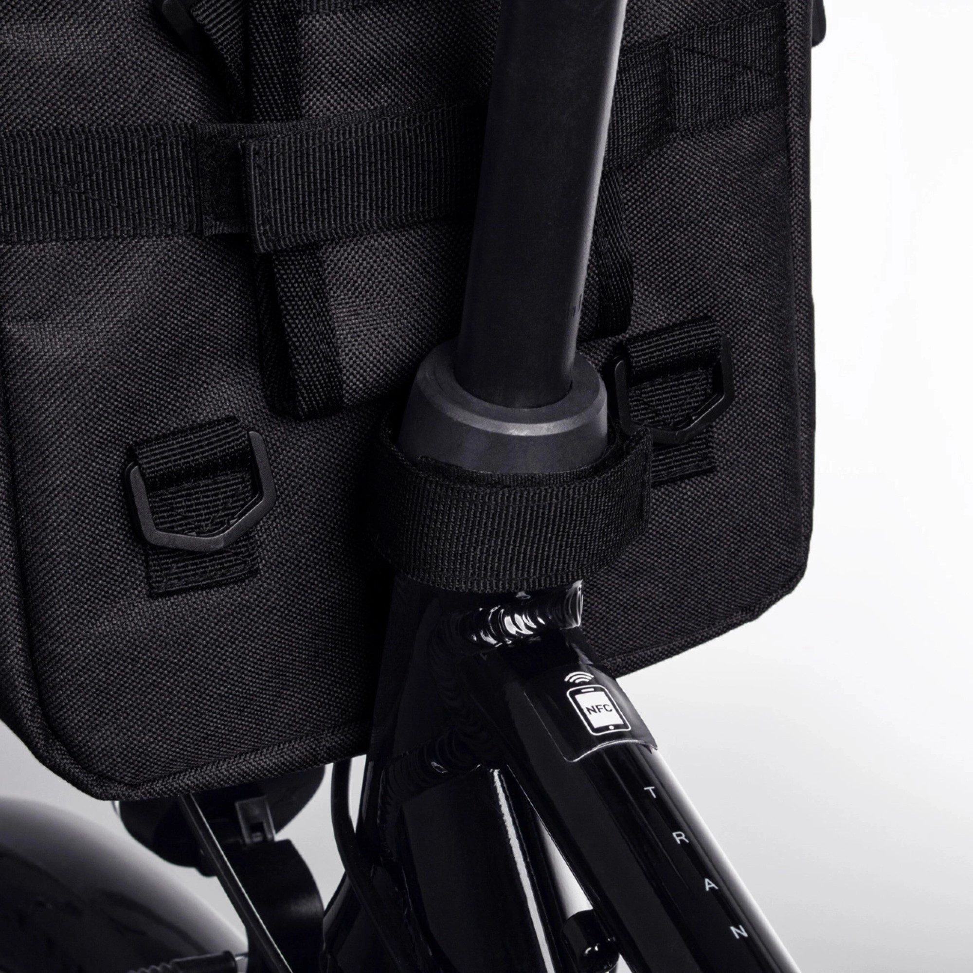 Wozinsky Fahrradtasche Fahrradtasche für den Lenker in Schwarz - Wasserdicht & Langlebig