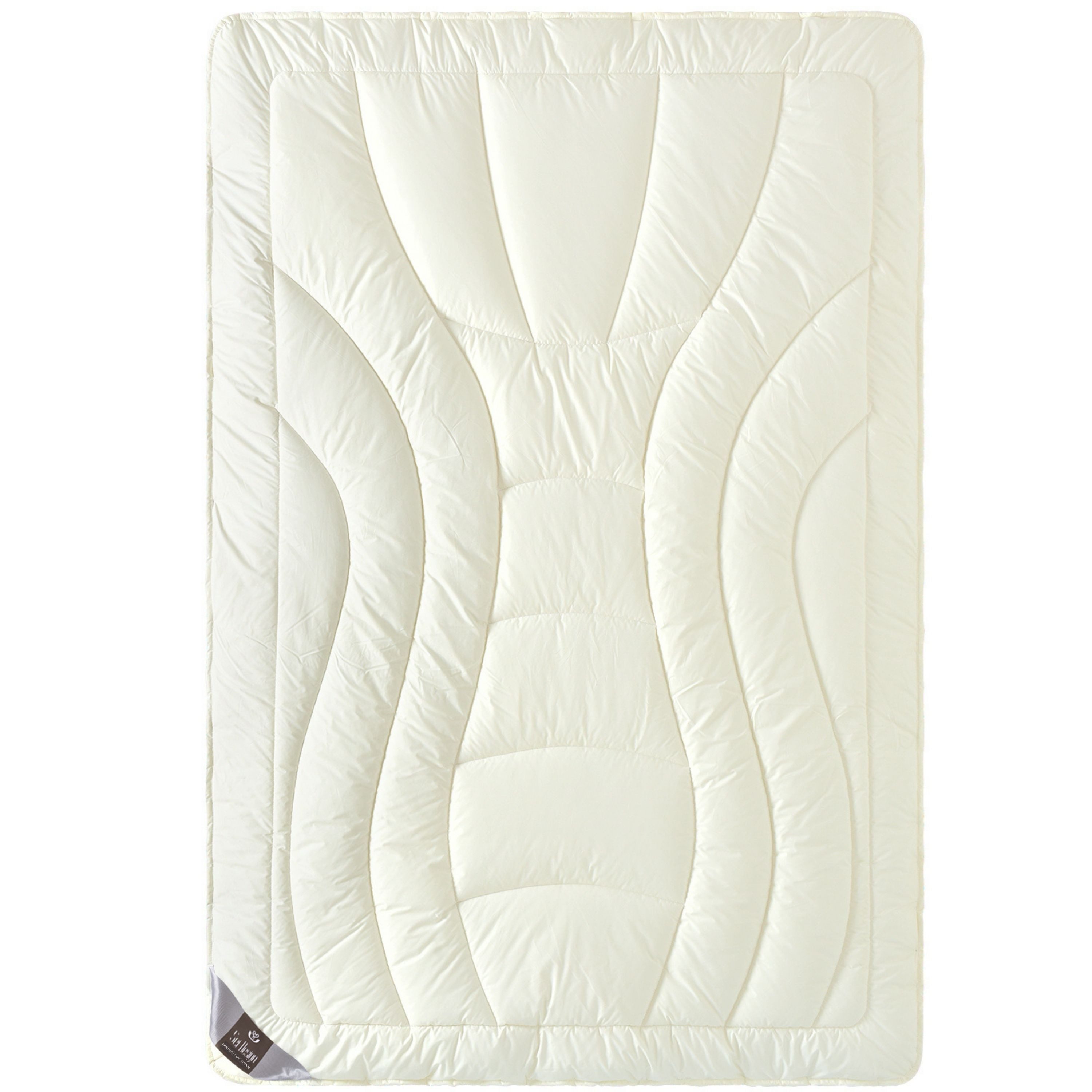 SEI Design Naturfaserbettdecke Winterdecke 135x200 extra warm Wool Premium, Füllung: 100% Schurwolle, Bezug 100% Baumwolle