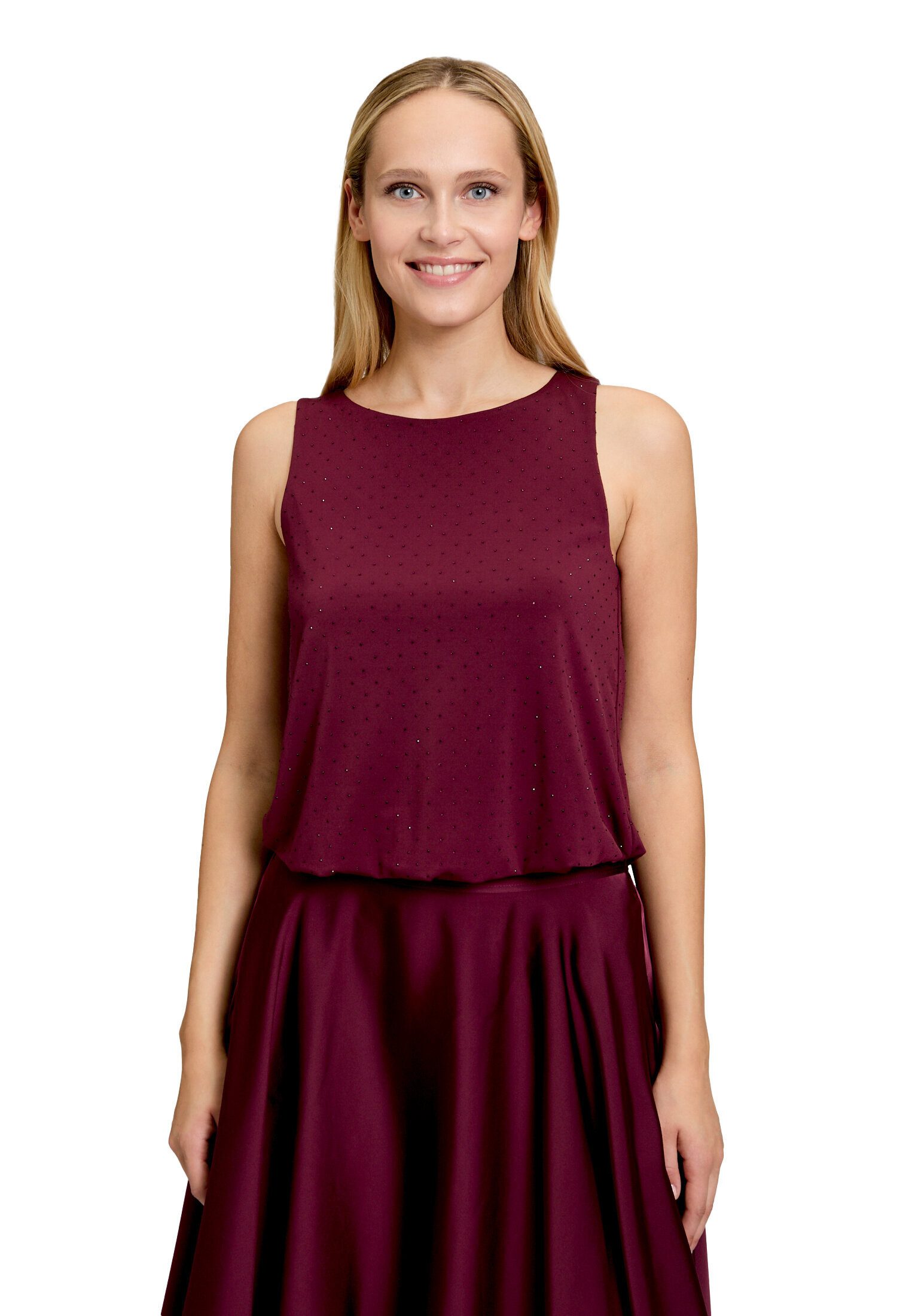 Vera Mont T-Shirt Damen im Glitzer-Look (1-tlg)