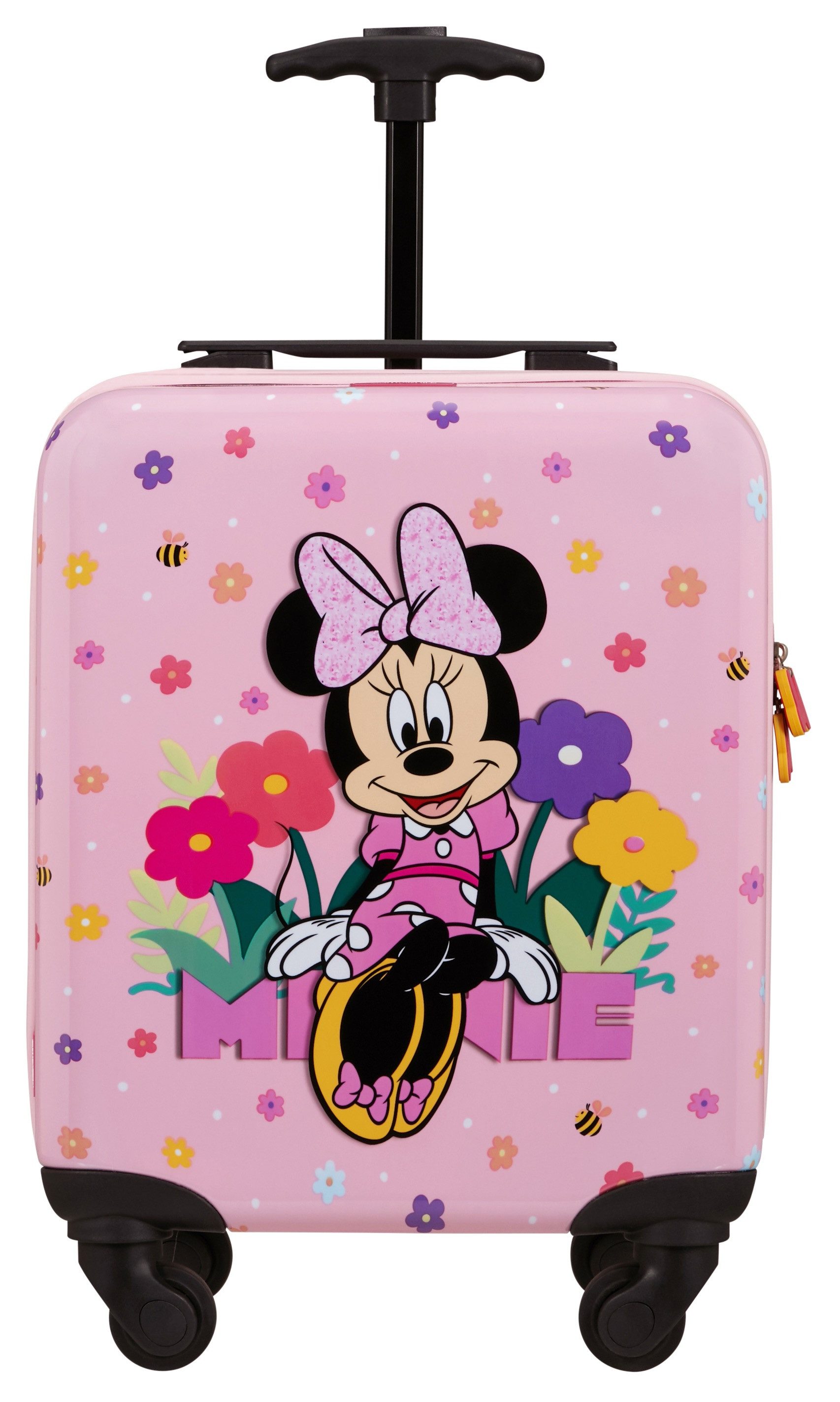 Samsonite Kinderkoffer DAYDREAM DISNEY, Minnie Flower Power, 4 Rollen, aus Polycarbonat, mit Tragegriff oben