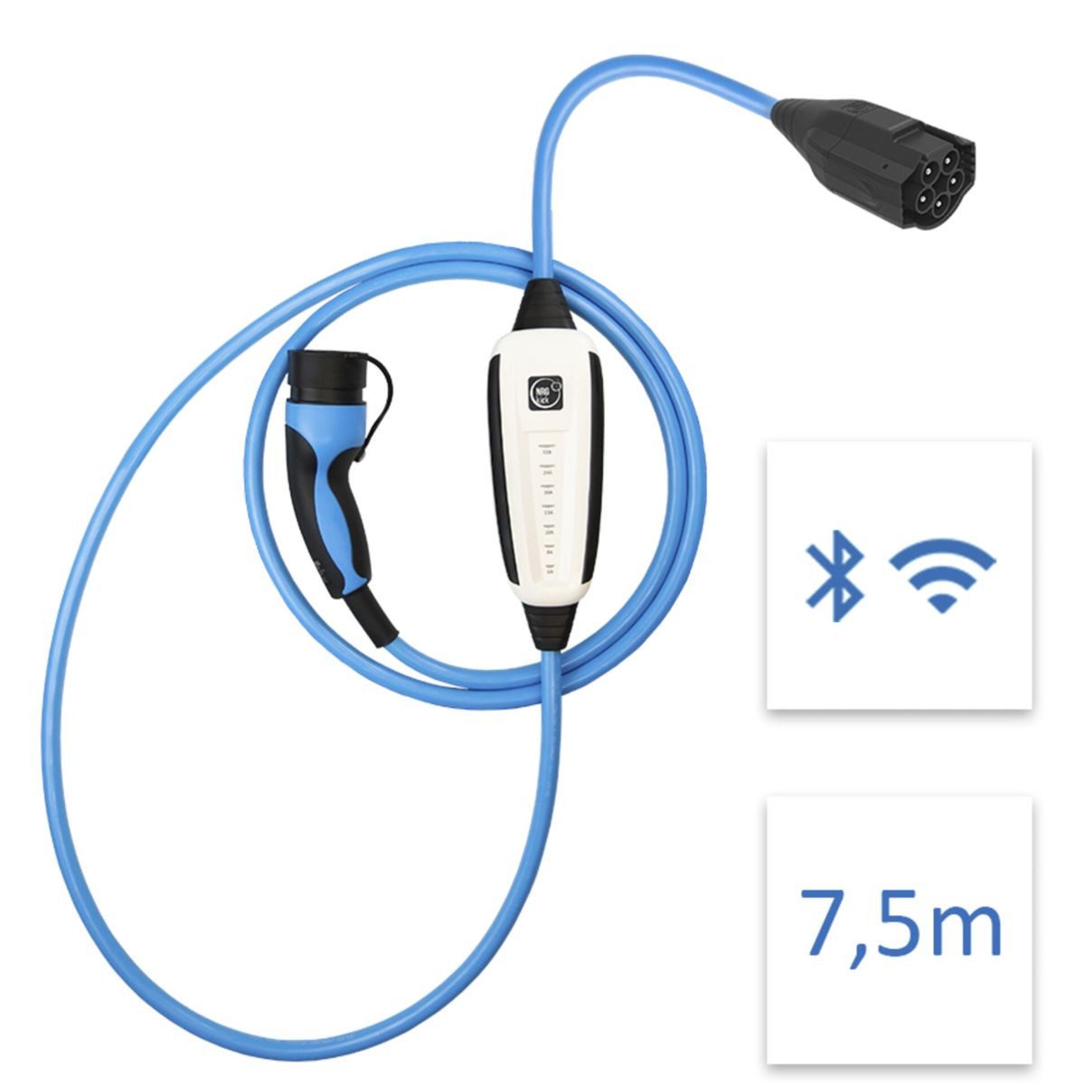 NRGkick Elektroauto-Ladestation 32A Pure 7,5m WLAN