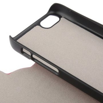 König Design Handyhülle Apple iPhone 5c, Apple iPhone 5c Handyhülle Backcover Rosa