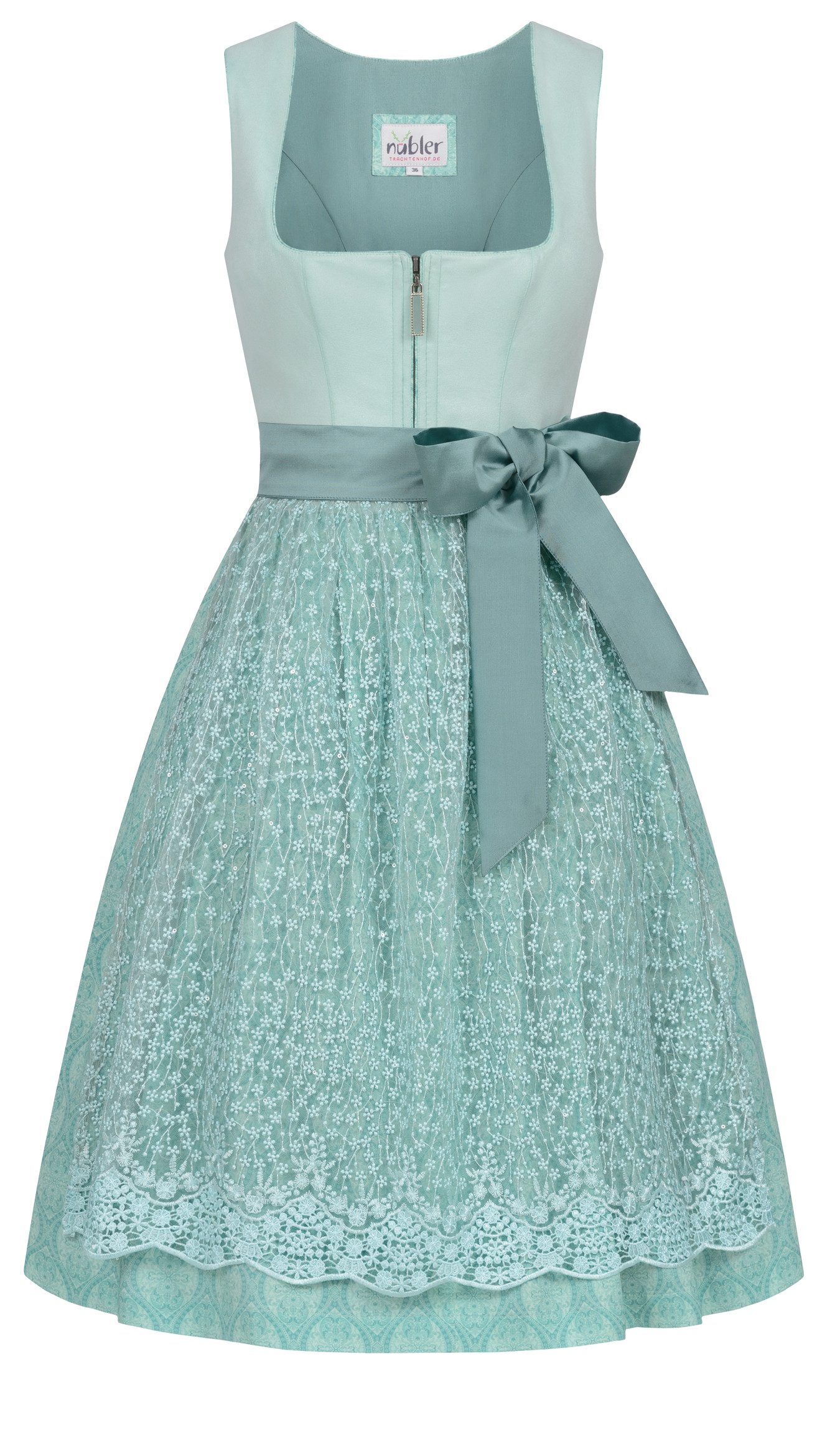Nübler Trachtenkleid Midi Dirndl Gundi in günstig online kaufen
