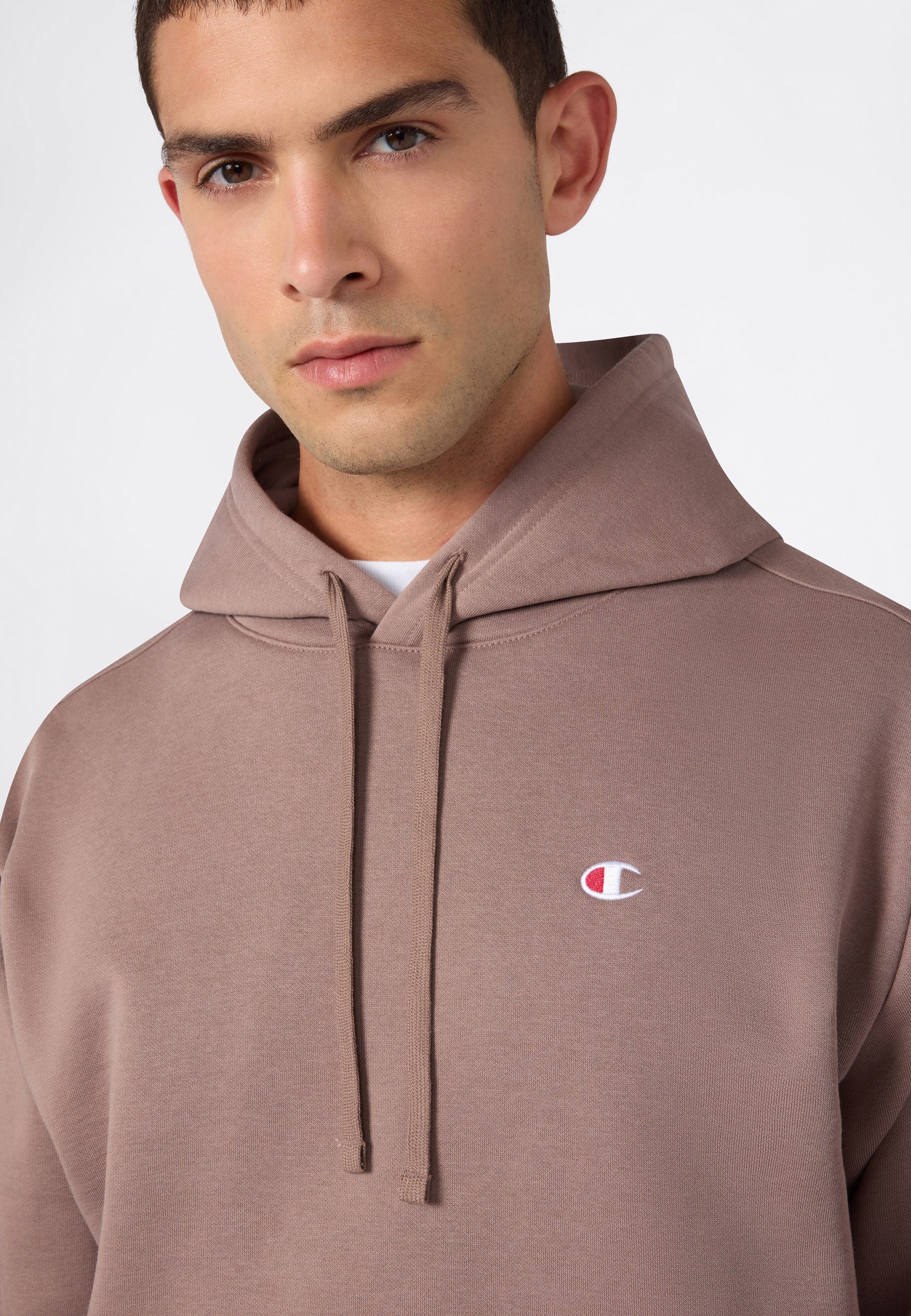 Champion Kapuzensweatshirt SPORTWEAR HOODIE Relax Fit mit sportlichem Stil, Langarm-Design, aus Baumwolle und Polyester