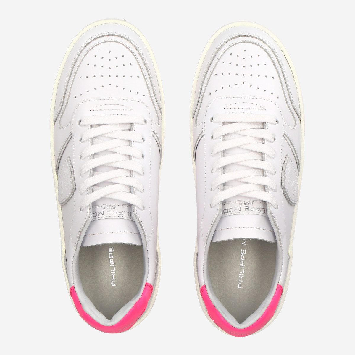 PHILIPPE MODEL Philippe Model NICE LOW, Sneaker, Weiß,kombiniert, Damen Sneaker