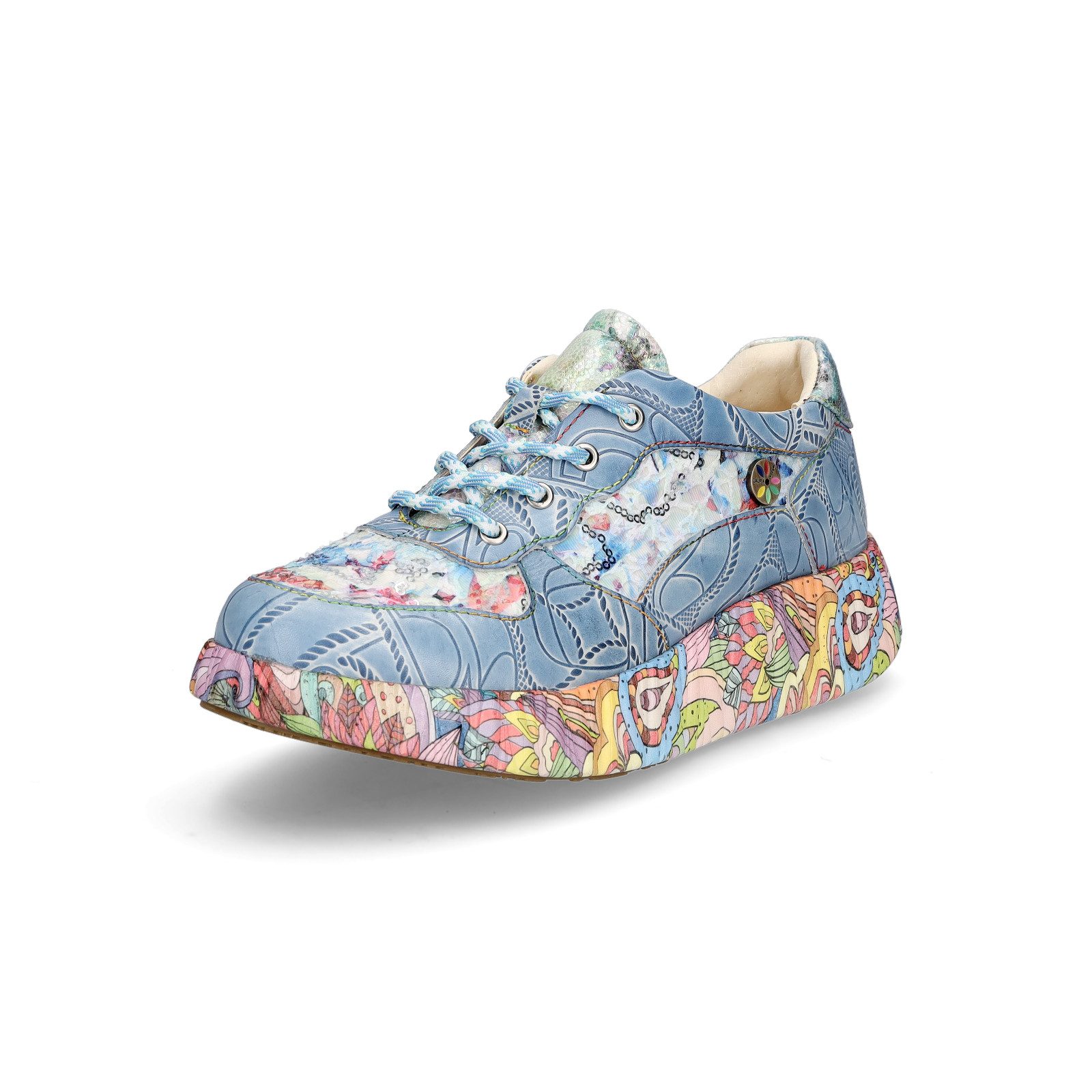 Laura Vita Damen Sneaker blau Sneaker