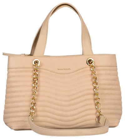 Bruno Banani Henkeltasche, mit goldfarbenen Kettendetails