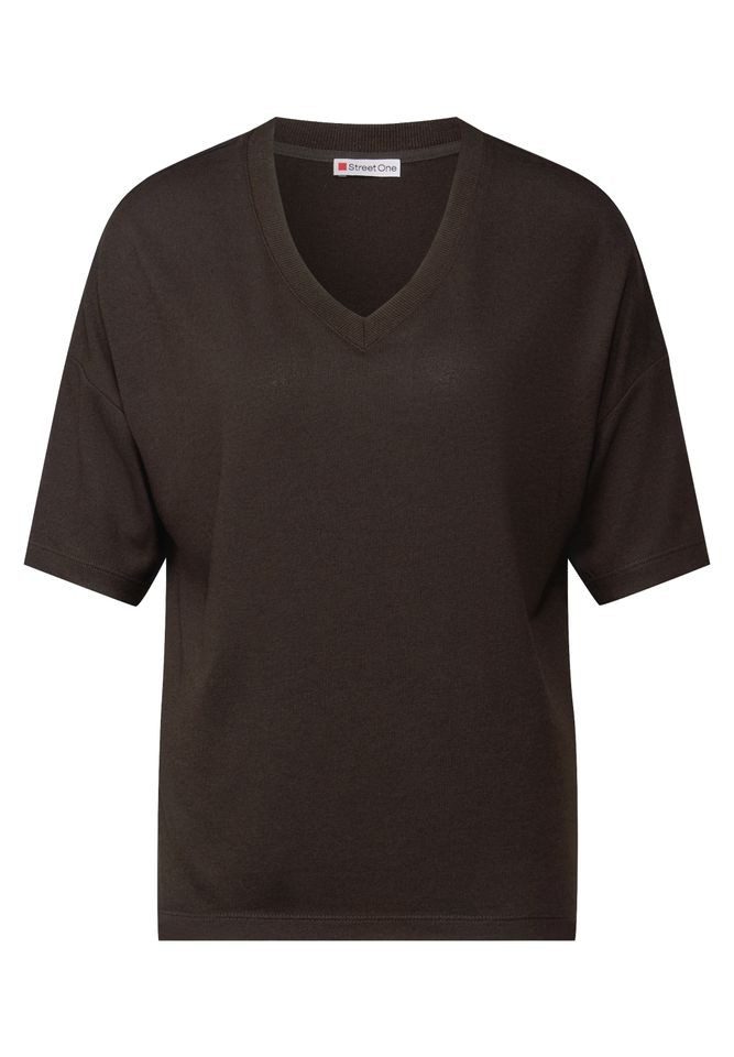 STREET ONE Langarmshirt - Kurzarmshirt mit günstig online kaufen