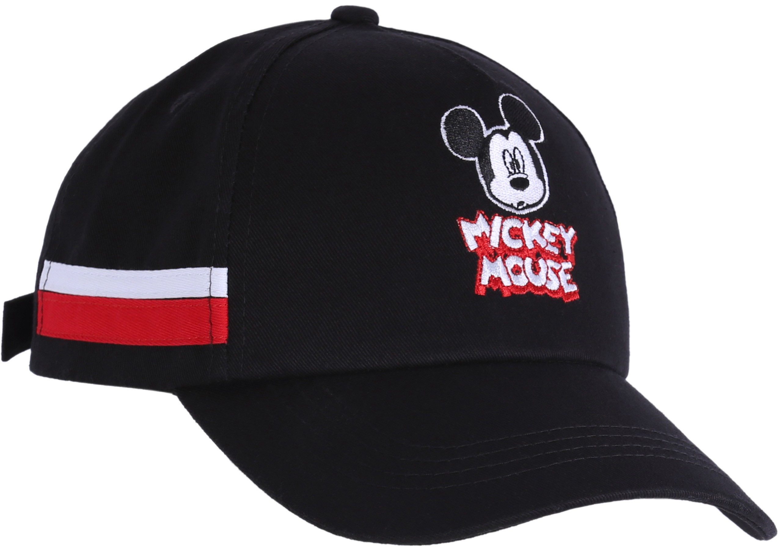 Disney Beanie Schwarze Schirmmütze Mickey Maus DISNEY