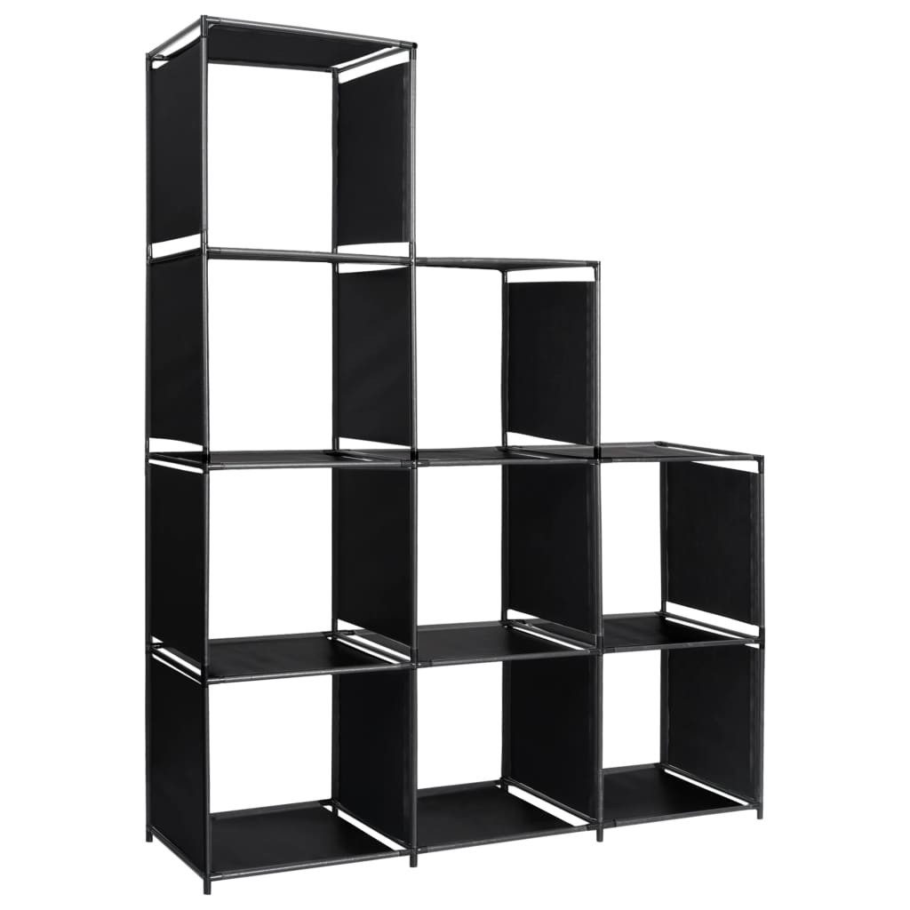 vidaXL Bücherregal Stufenregal 130×45×170 cm Stoff günstig online kaufen