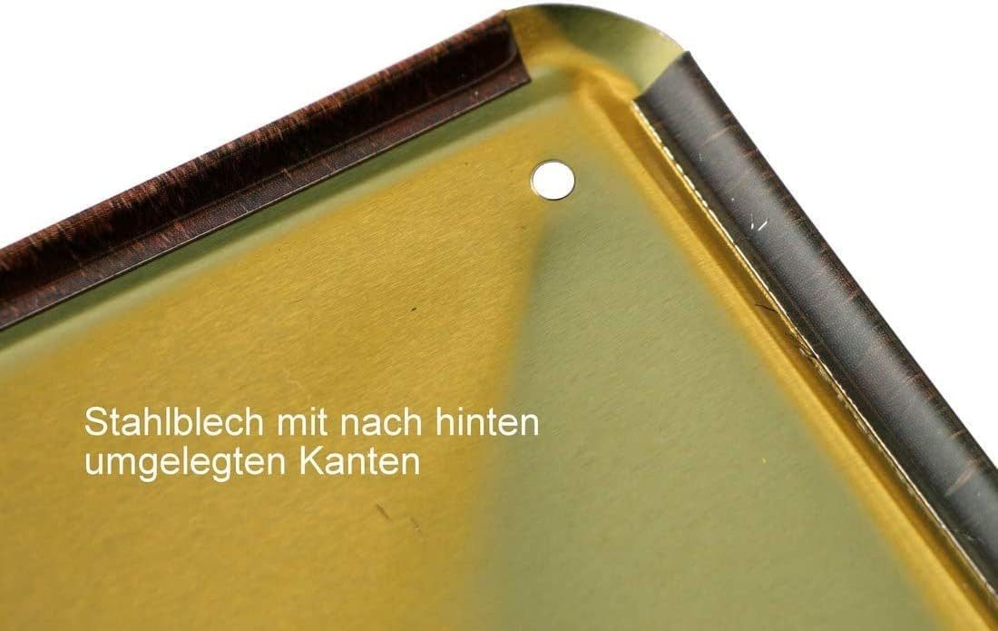 WOGEKA ART Metallbild Simson enduro S51 - 20 x 30 cm Retro Blechschild DDR günstig online kaufen